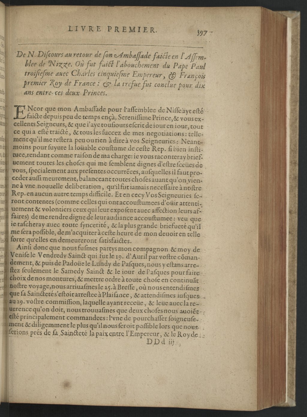 1608 - Nicolas Du Fossé - Trésor politique - BnF Tolbiac