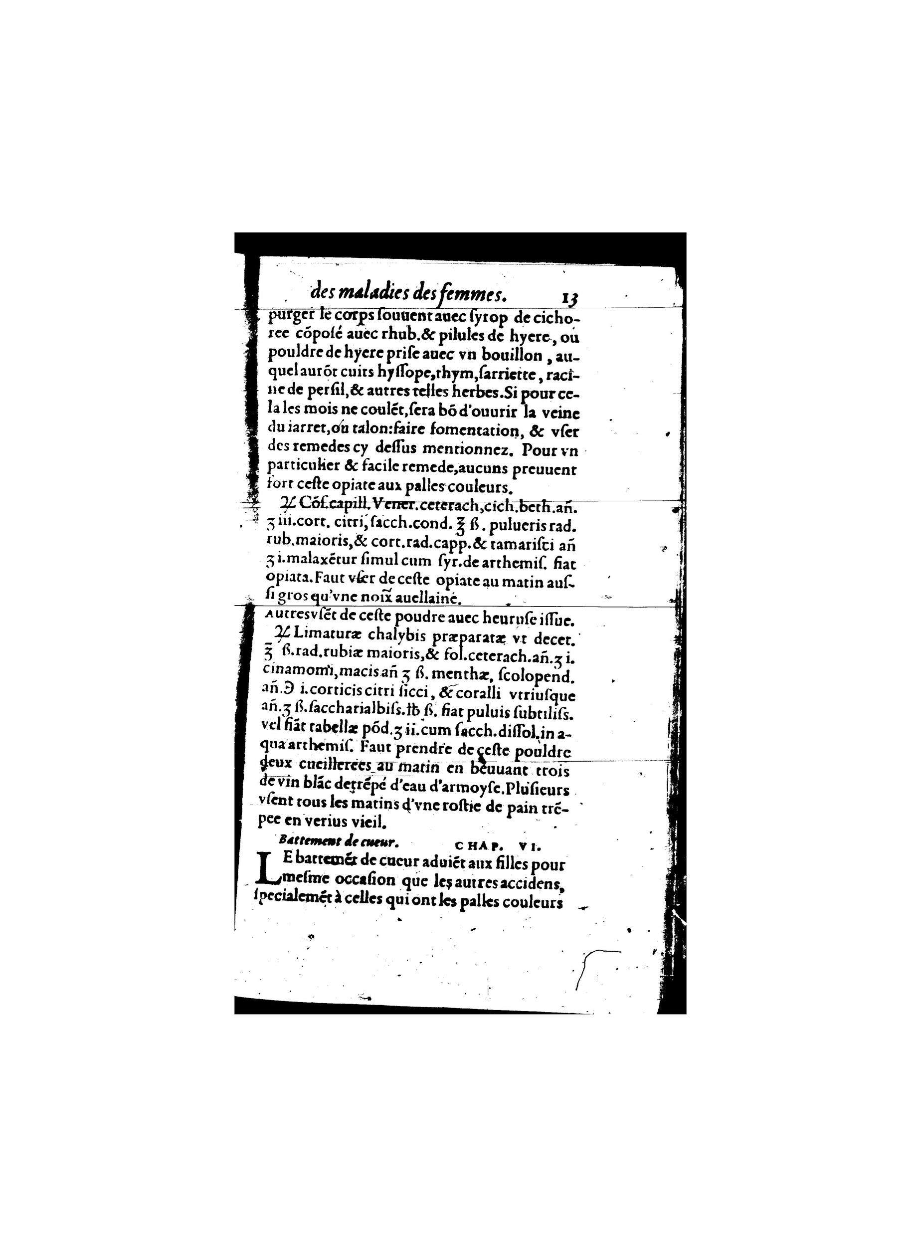 1587 - Jacques du Puis - Trésor des remèdes secrets pour les maladies des femmes - BnF 1587 - Jacques du Puis - Trésor des remèdes secrets pour les maladies des femmes - BnF