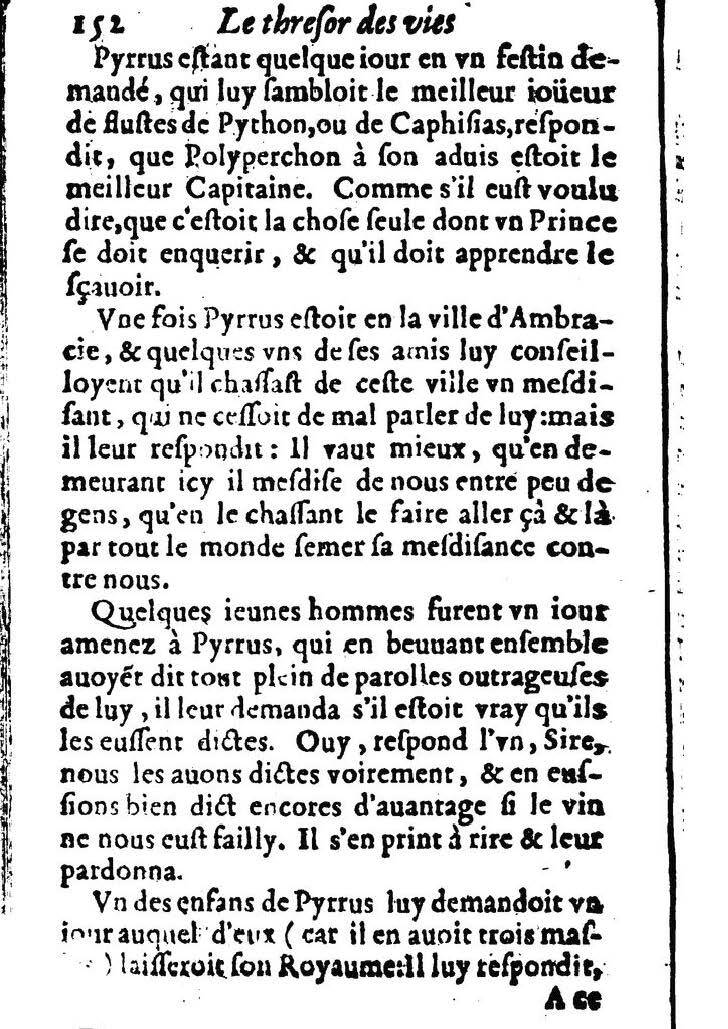 1611 - Pierre Rigaud - Trésor des vies de Plutarque - BM Lyon