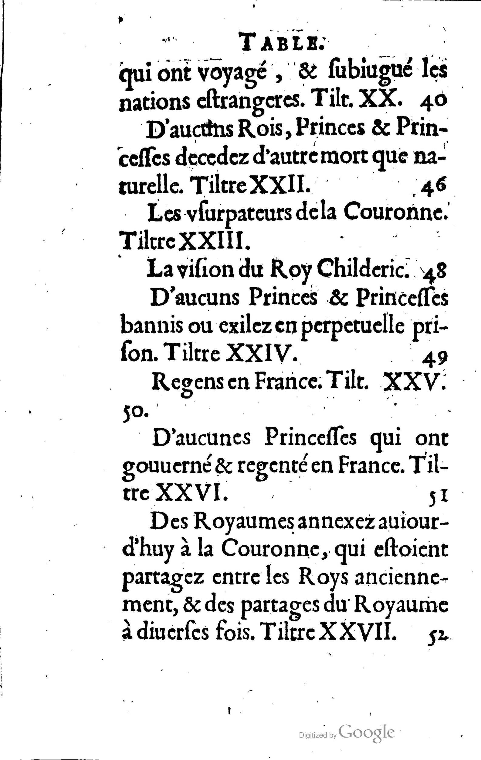 1638 - Jean Corrozet - Trésor des histoires de France - BM Lyon