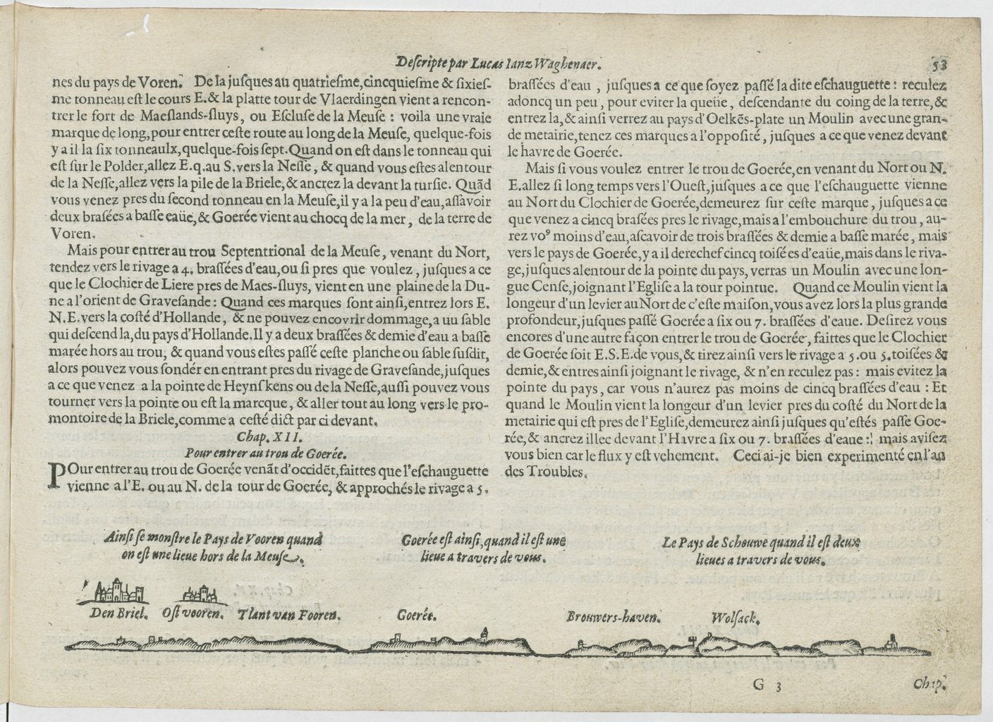 1601 - Bonaventure d’Aseville - Trésorerie ou cabinet de route marinesque - BnF