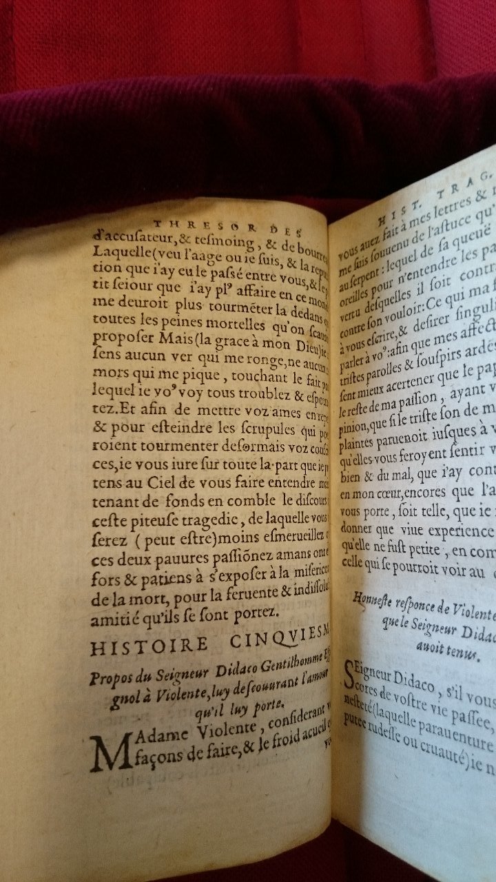 1581 - Pierre Le Voirier et Gervais Mallot - Trésor des histoires tragiques - BnF Richelieu