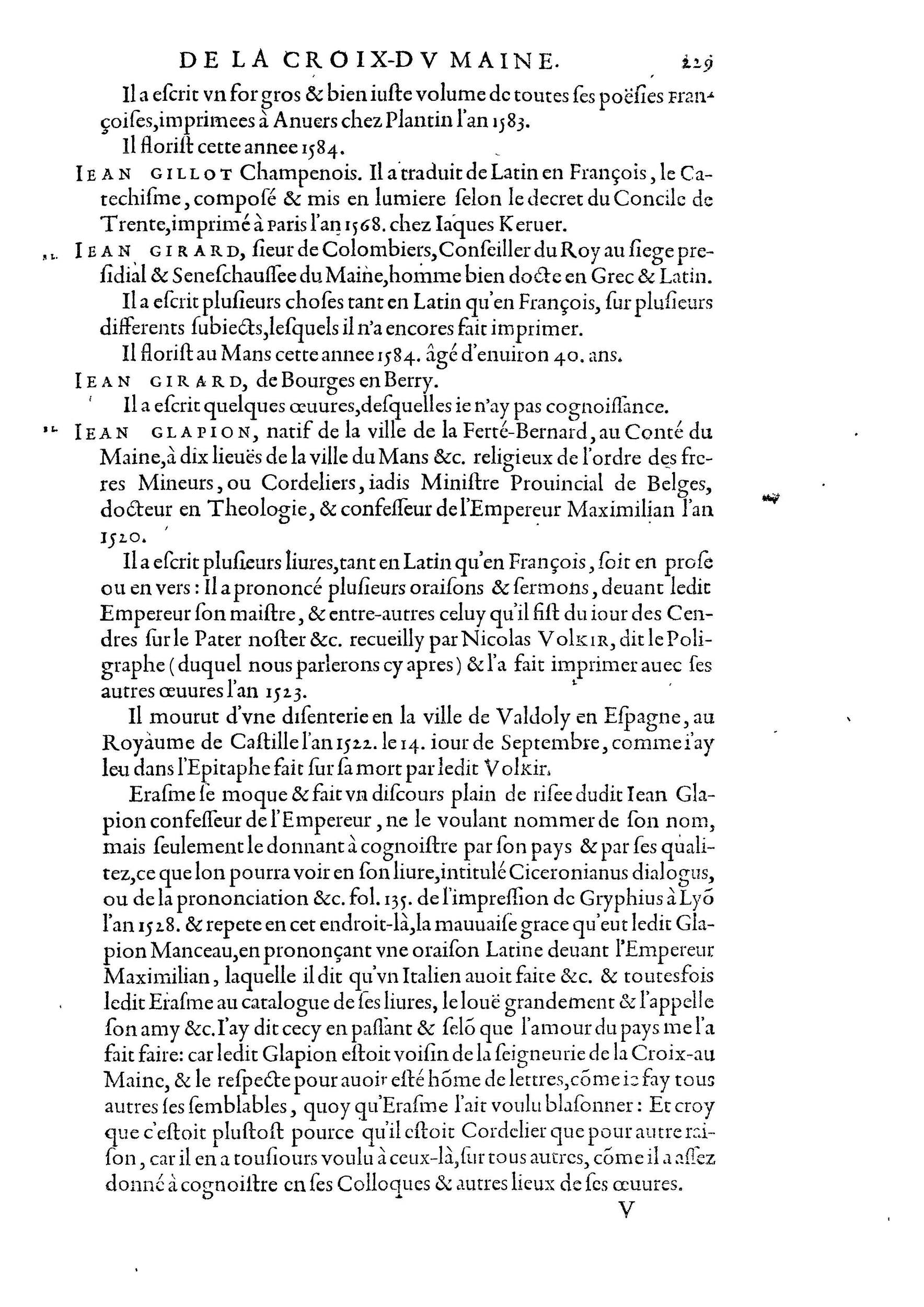 1584 - Abel L&#039;Angelier - Bibliothèques françaises - BnF
