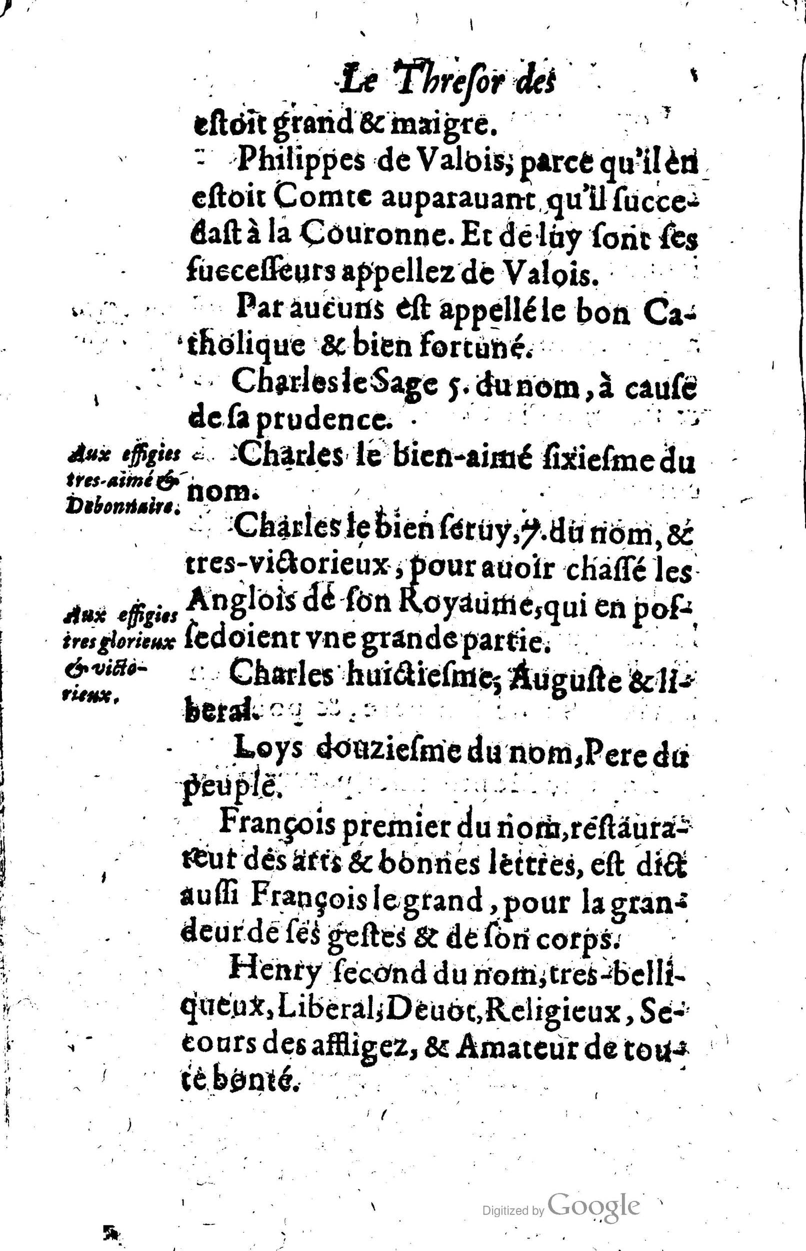 1619 - Jean Corrozet - Trésor des histoires de France - Anvers Musée Plantin-Moretus