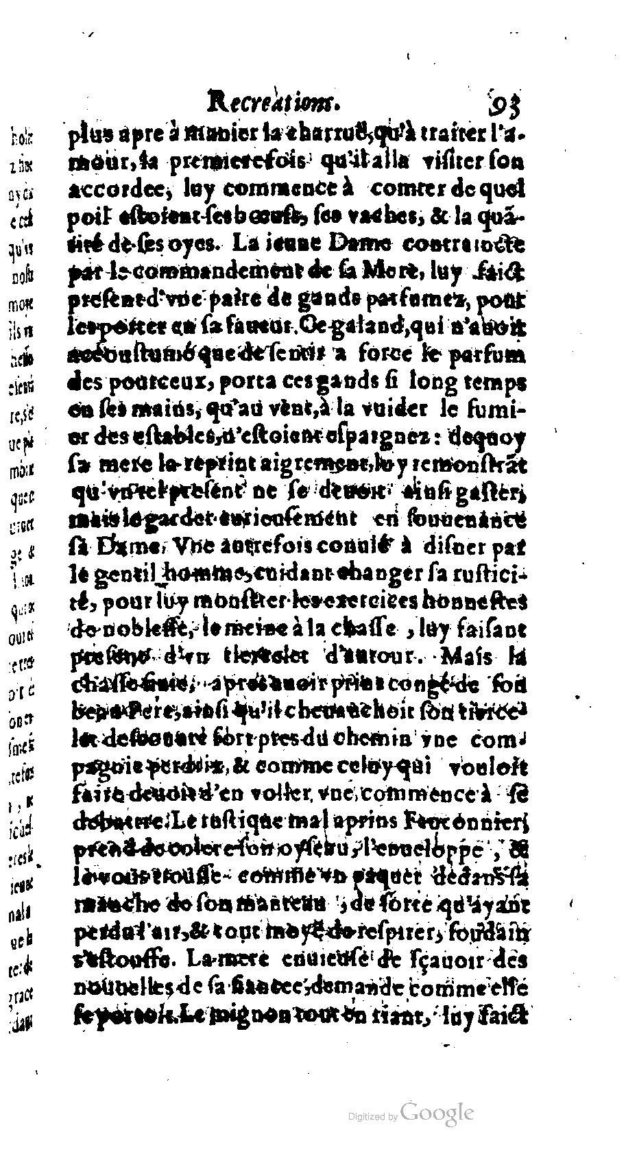 1611 - Romain de Beauvais - Trésor des récréations - BM Lyon