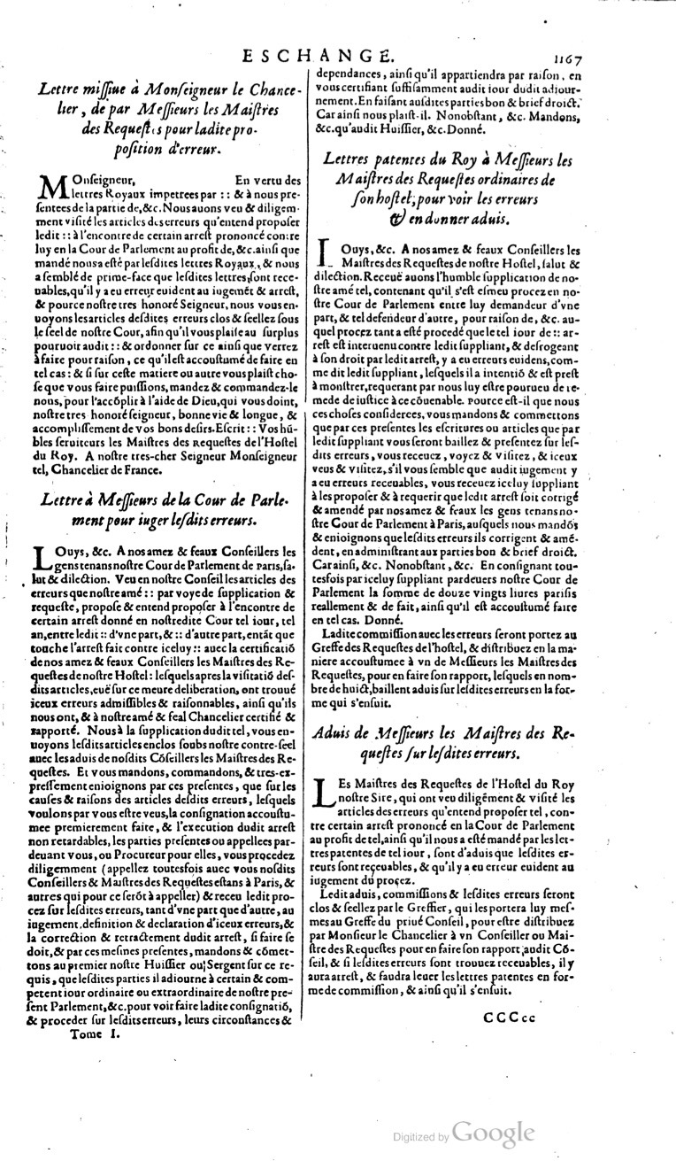 1629 - Veuve Nicolas Buon - Trésor du droit français (21754 T. 1) - BM Lyon