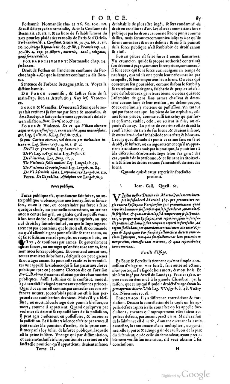 1629 - Veuve Nicolas Buon - Trésor du droit français (21754 T. 2) - BM Lyon
