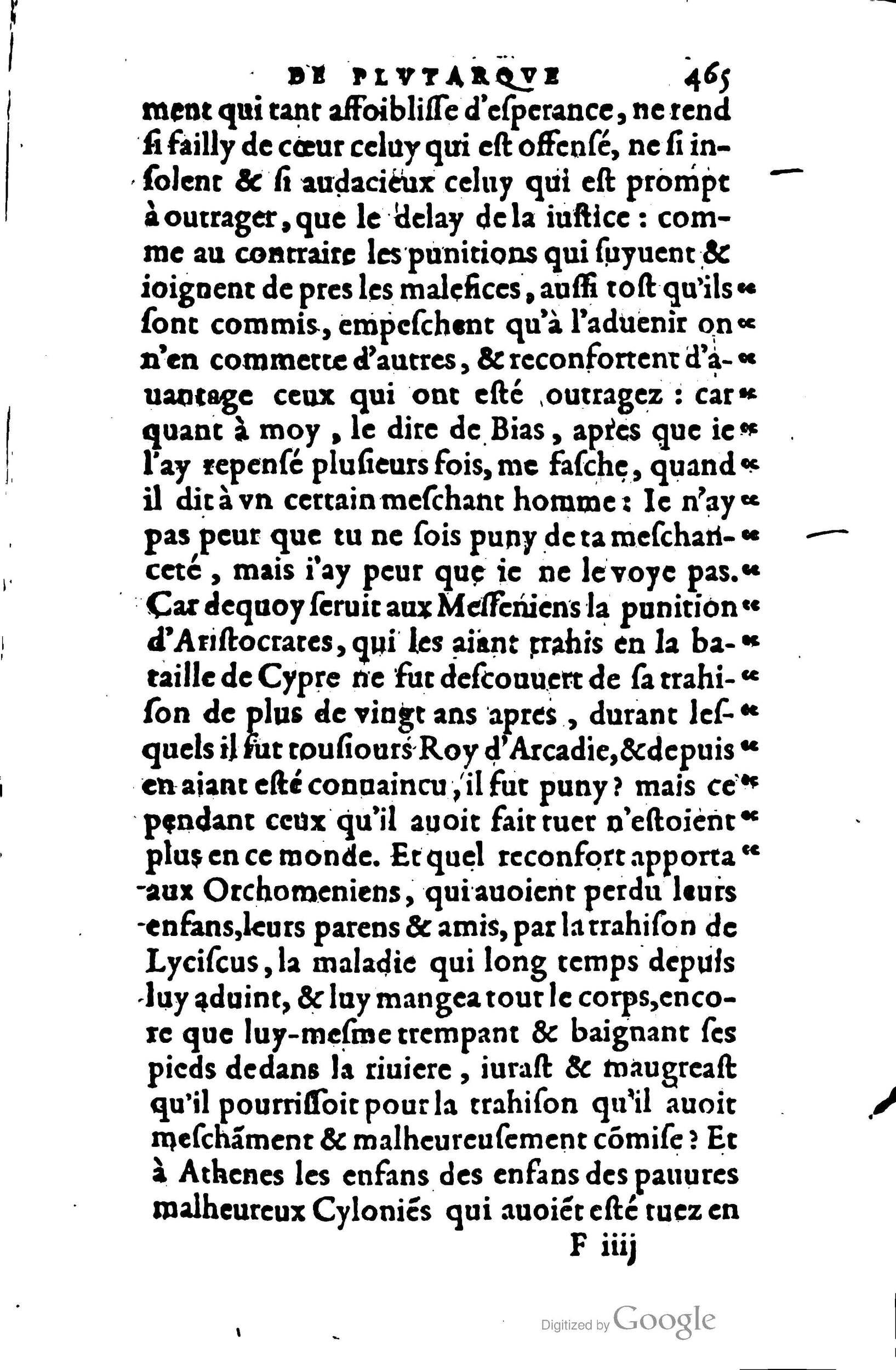 1578 - Jean Poupy - Trésor des morales de Plutarque - BSB Munich