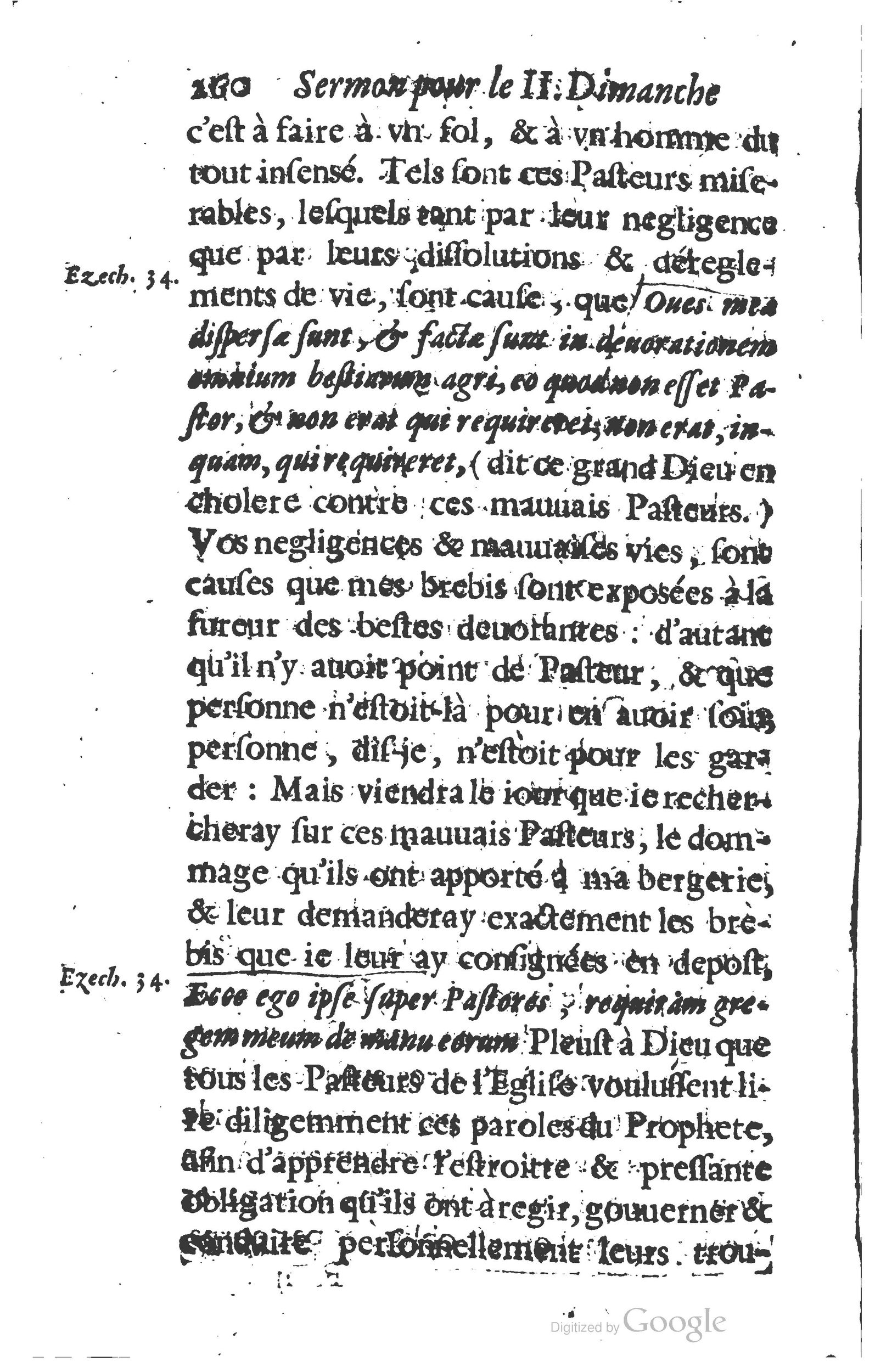 1629 - Manassés de Préaulx - Sermons ou Trésors de la piété chrétienne - BM Lyon