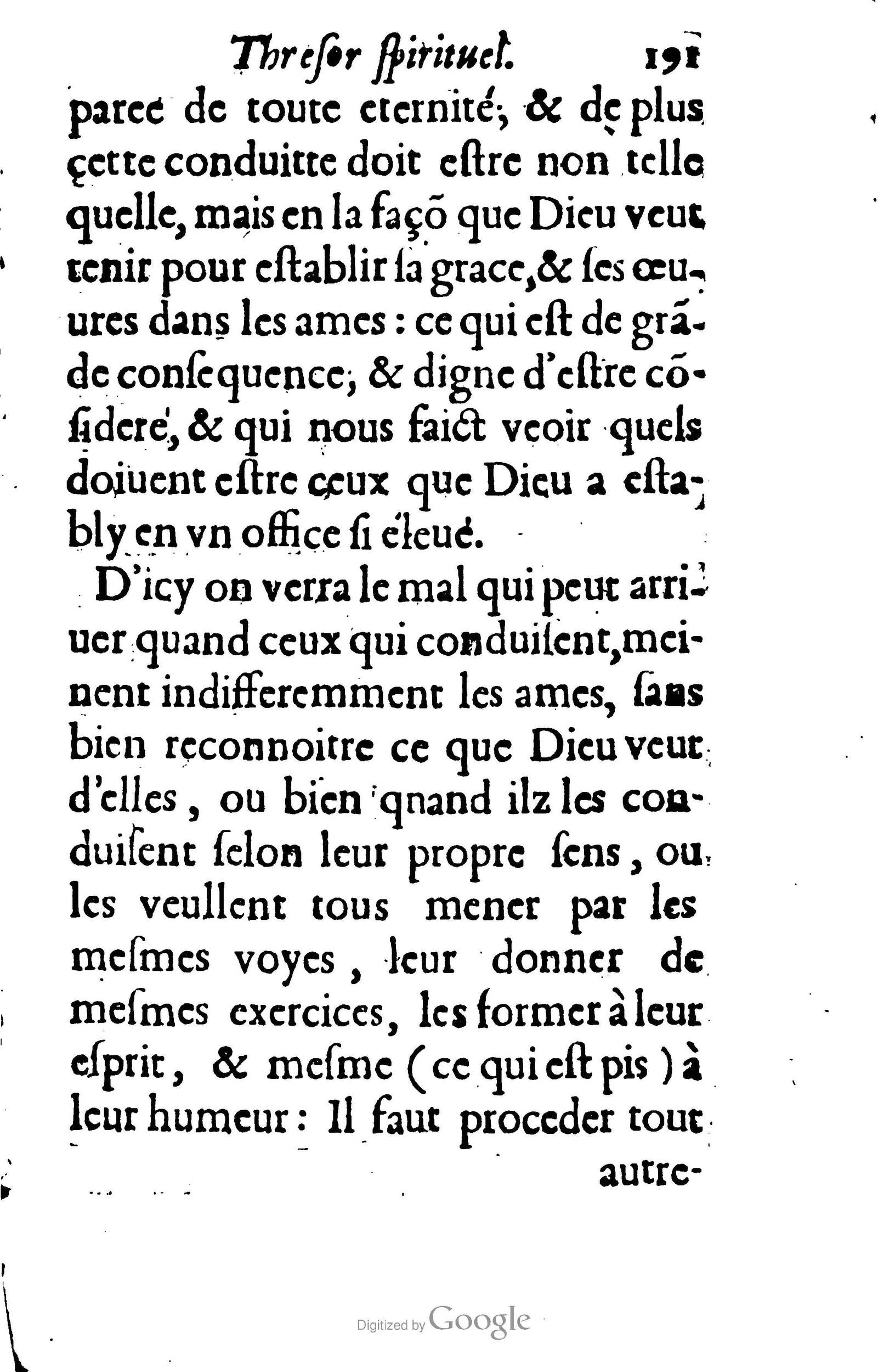 1633 - François Waudré - Trésor spirituel contenant les excellences du christianisme - BM Lyon