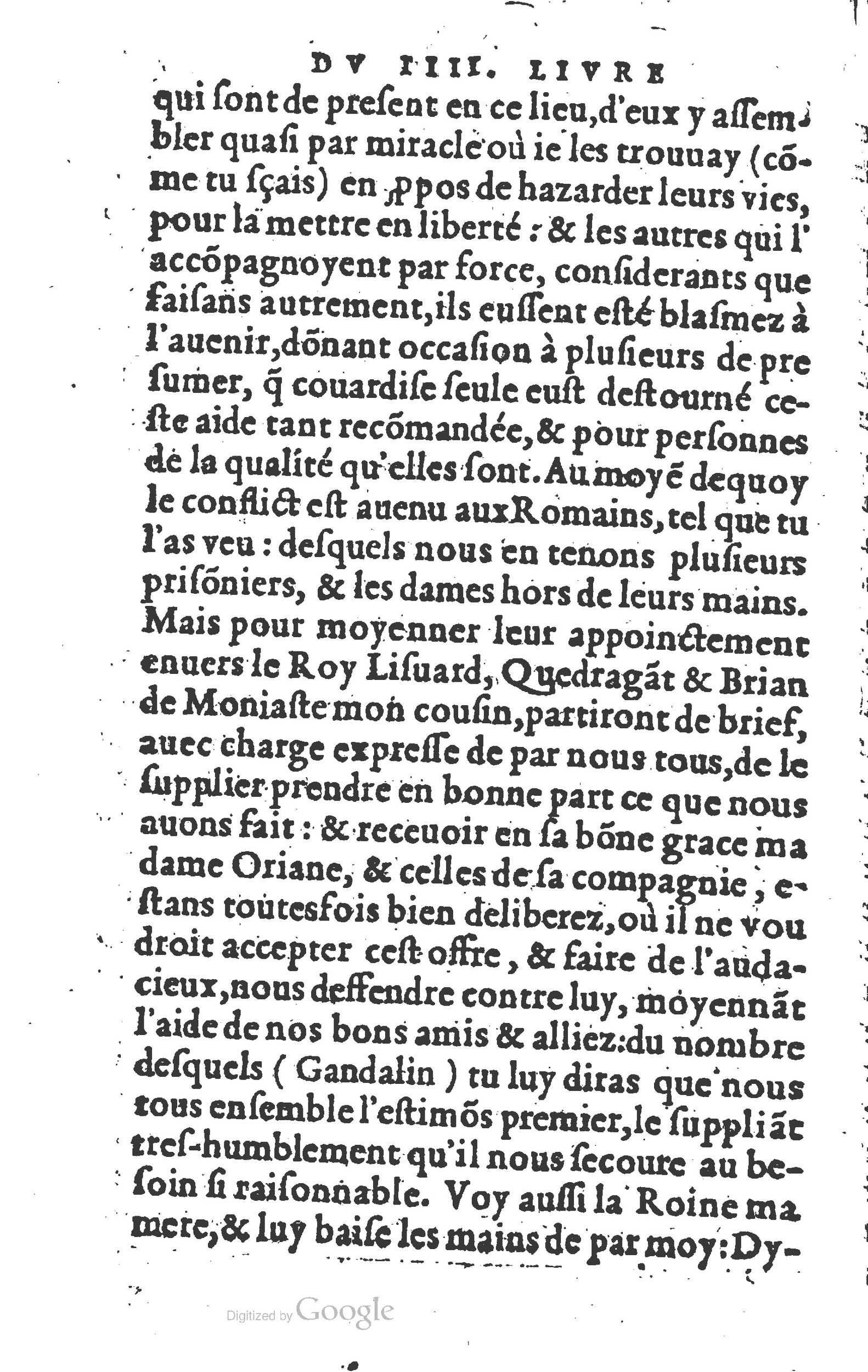 1567 - Robert Le Mangnier - Trésor des Amadis - British Library