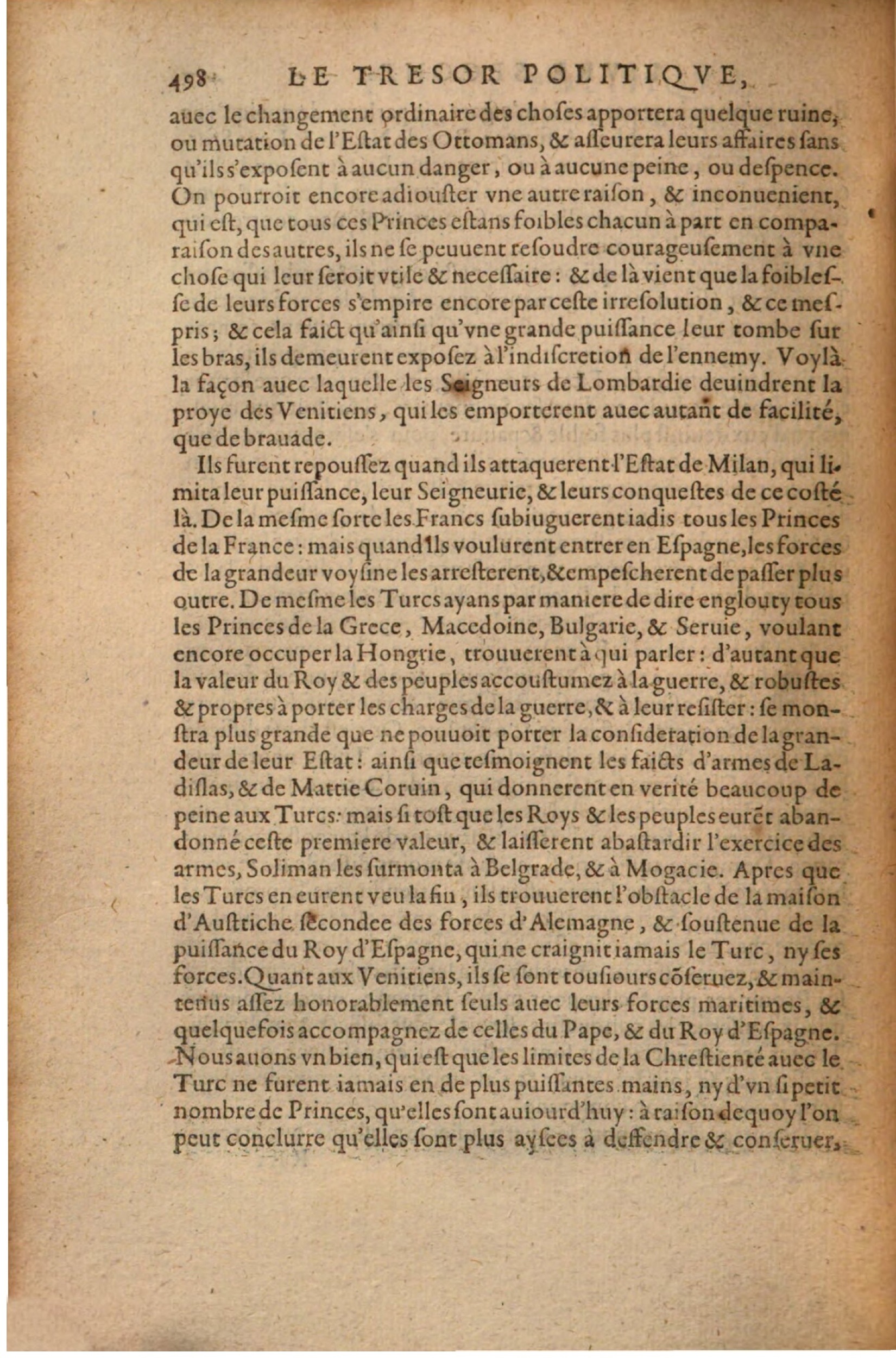 1608 - Thierry Rolin - Trésor politique - Augsbourg