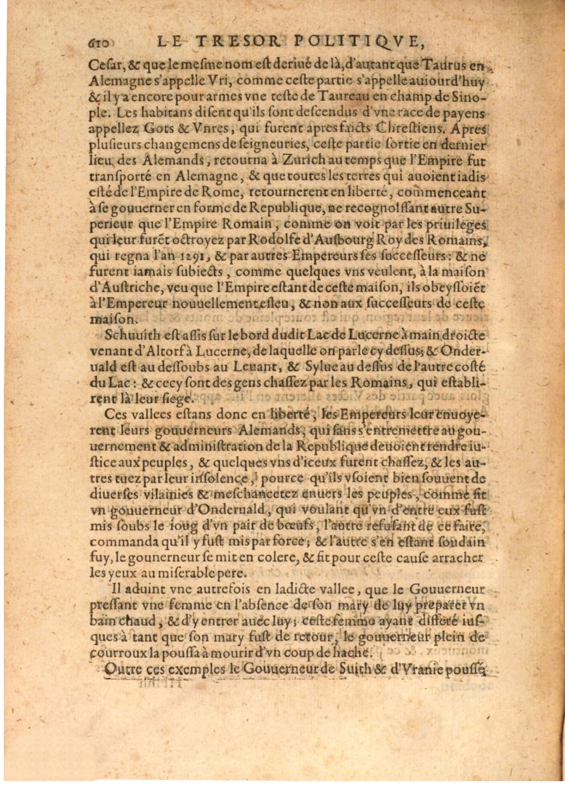 1608 - Nicolas Du Fossé - Trésor politique - BSB Munich