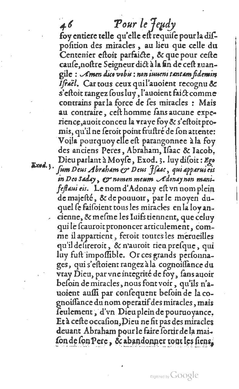 1607 - Nicolas Du Fossé - Trésor quadragésimal - T 01 - BM Lyon