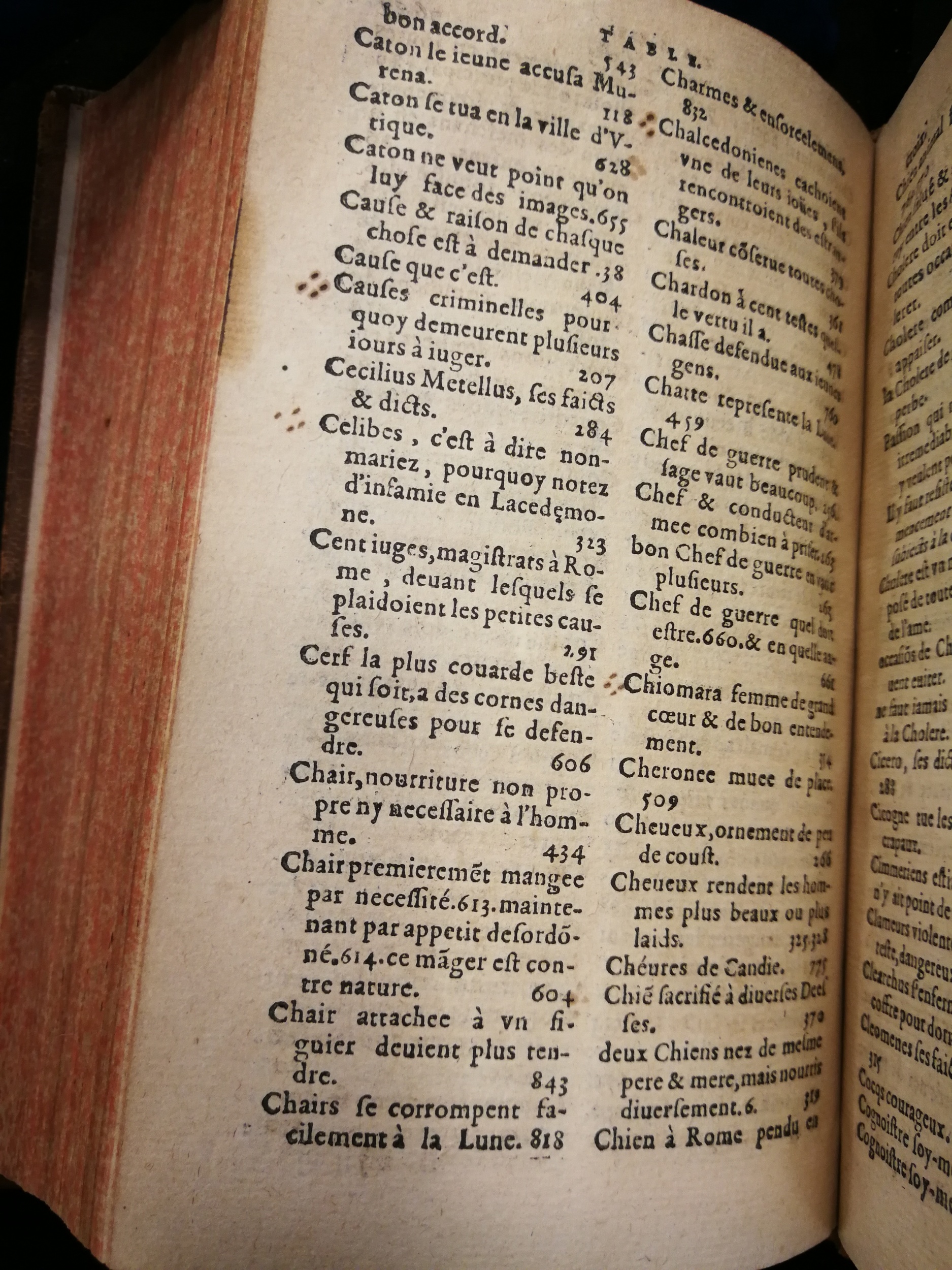 1577 - Jean Poupy - Trésor des morales de Plutarque - Les Méjanes, Aix-en-Provence