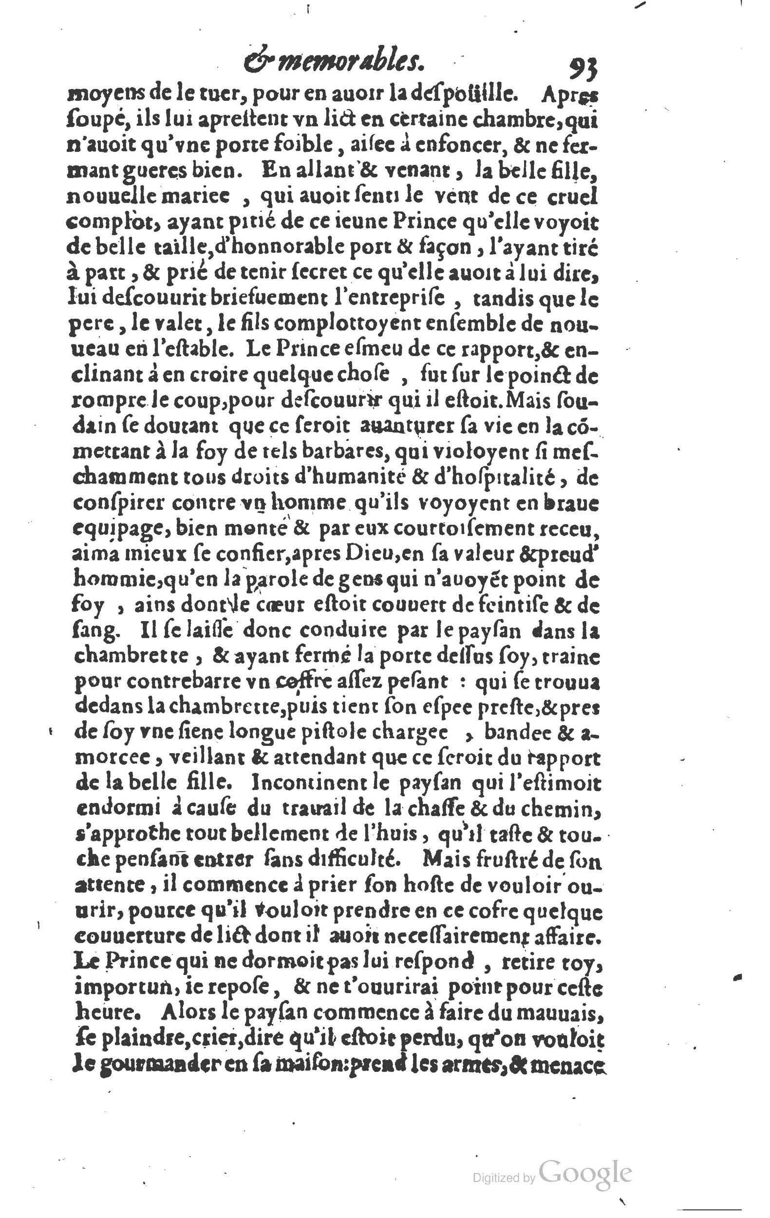 1610 - Paul Marceau - Trésor d’histoires admirables et mémorables - Princeton