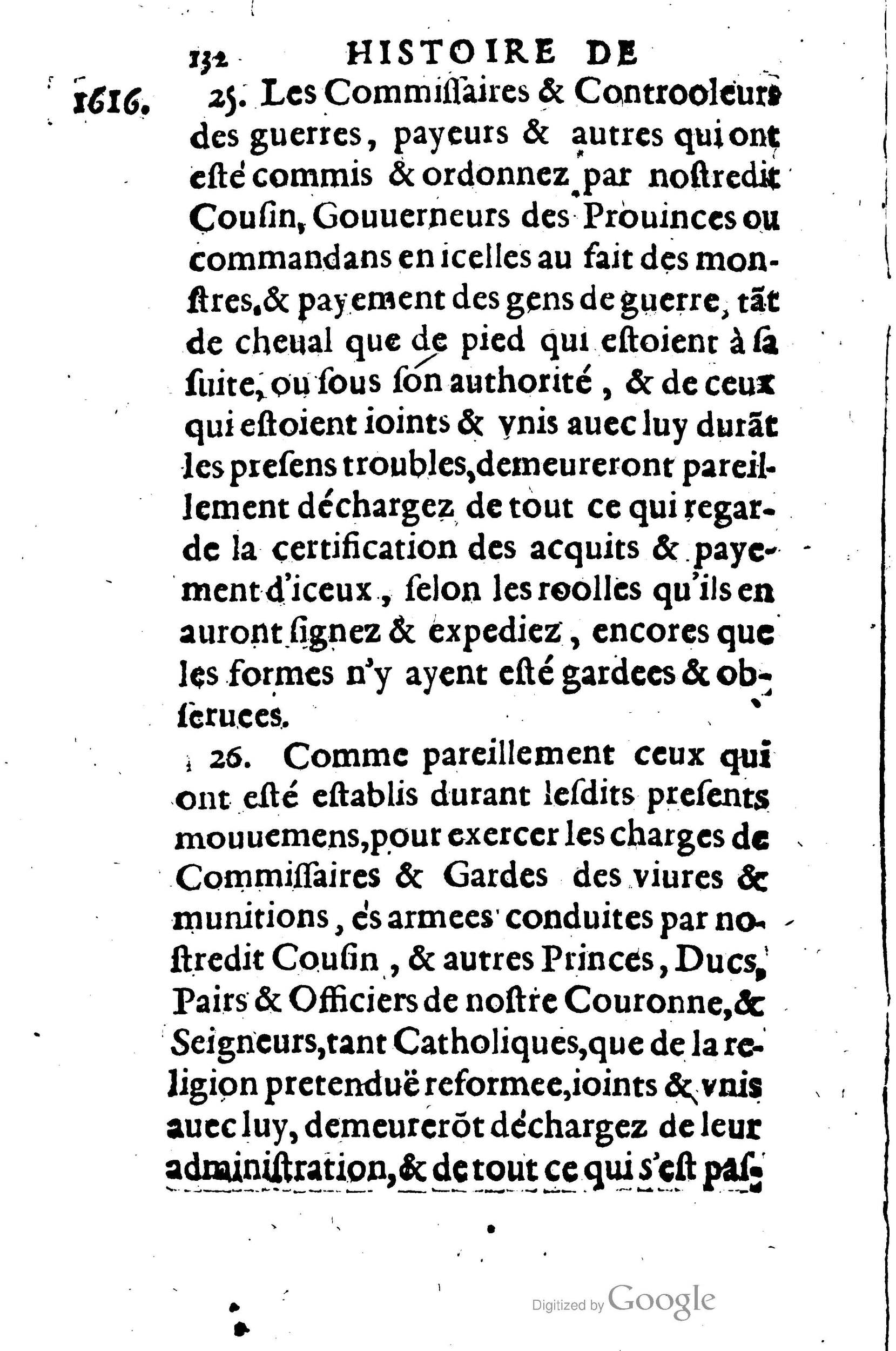 1623 - Joseph Bouillerot - Trésor de l’histoire générale de notre temps - BM Lyon