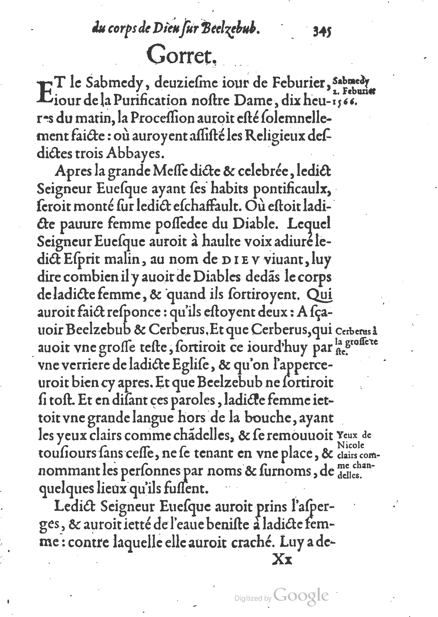 1578 - Nicolas Chesneau - Trésor et entière histoire de la triomphante victoire du corps de Dieu sur l’esprit malin - British Library 1578 - Nicolas Chesneau - Trésor et entière histoire de la triomphante victoire du corps de Dieu sur l’esprit malin - British Library