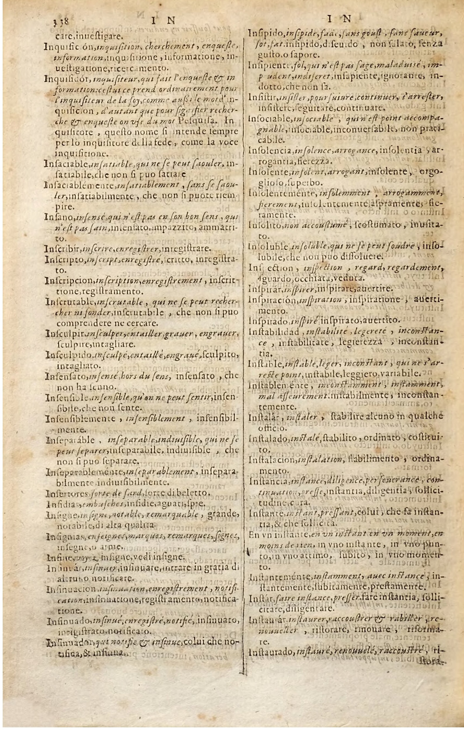 1627 - Jacques Crespin - Trésor des trois langues - Regensburg