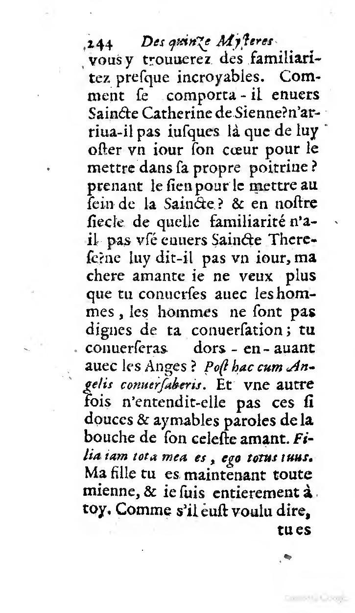 1646 - Jean Piot - Trésor inestimable de Saint-Joseph - BNC Rome