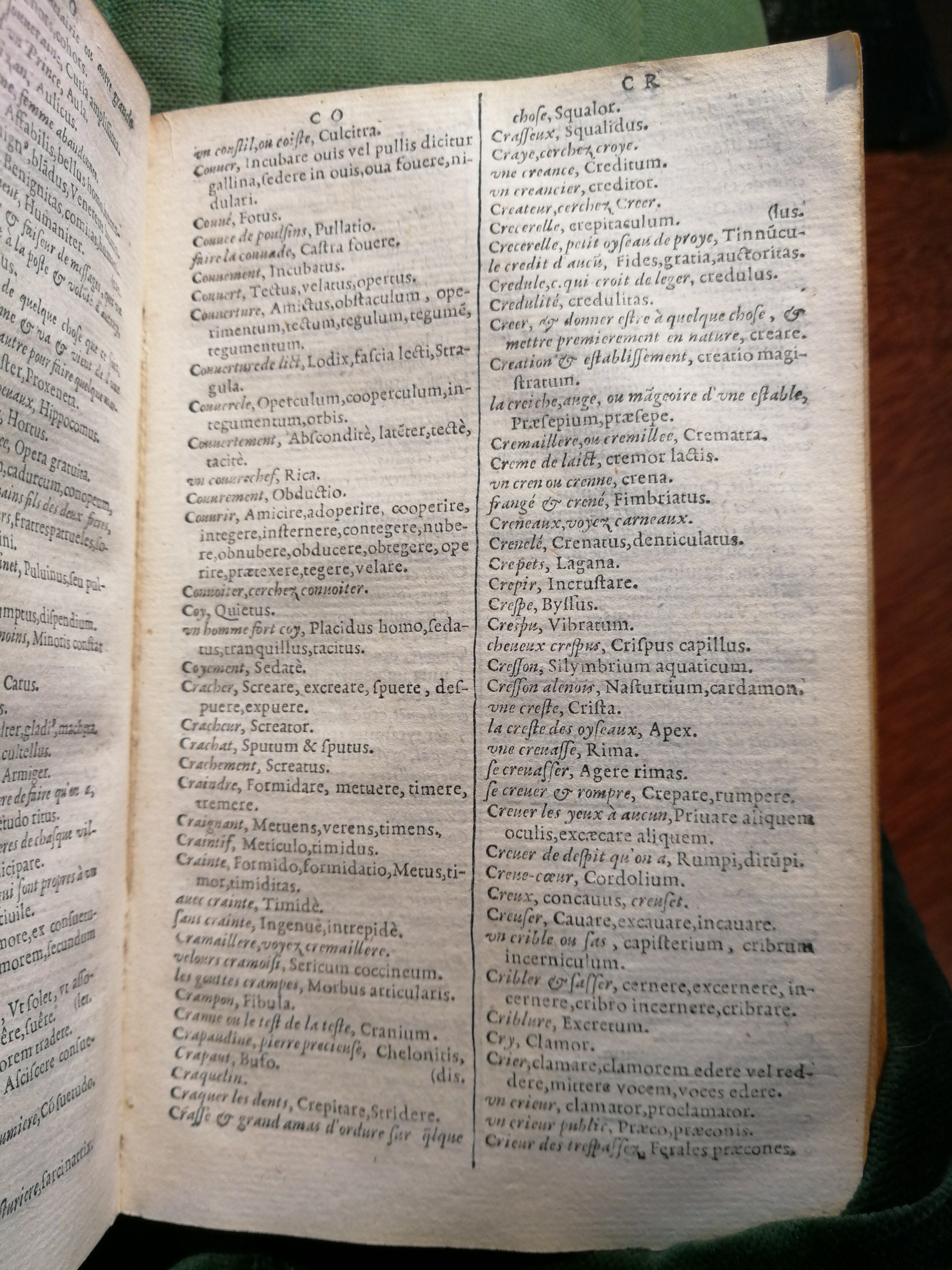 1597 - Martin le Mégissier - Trésor des mots et traits français - BnF