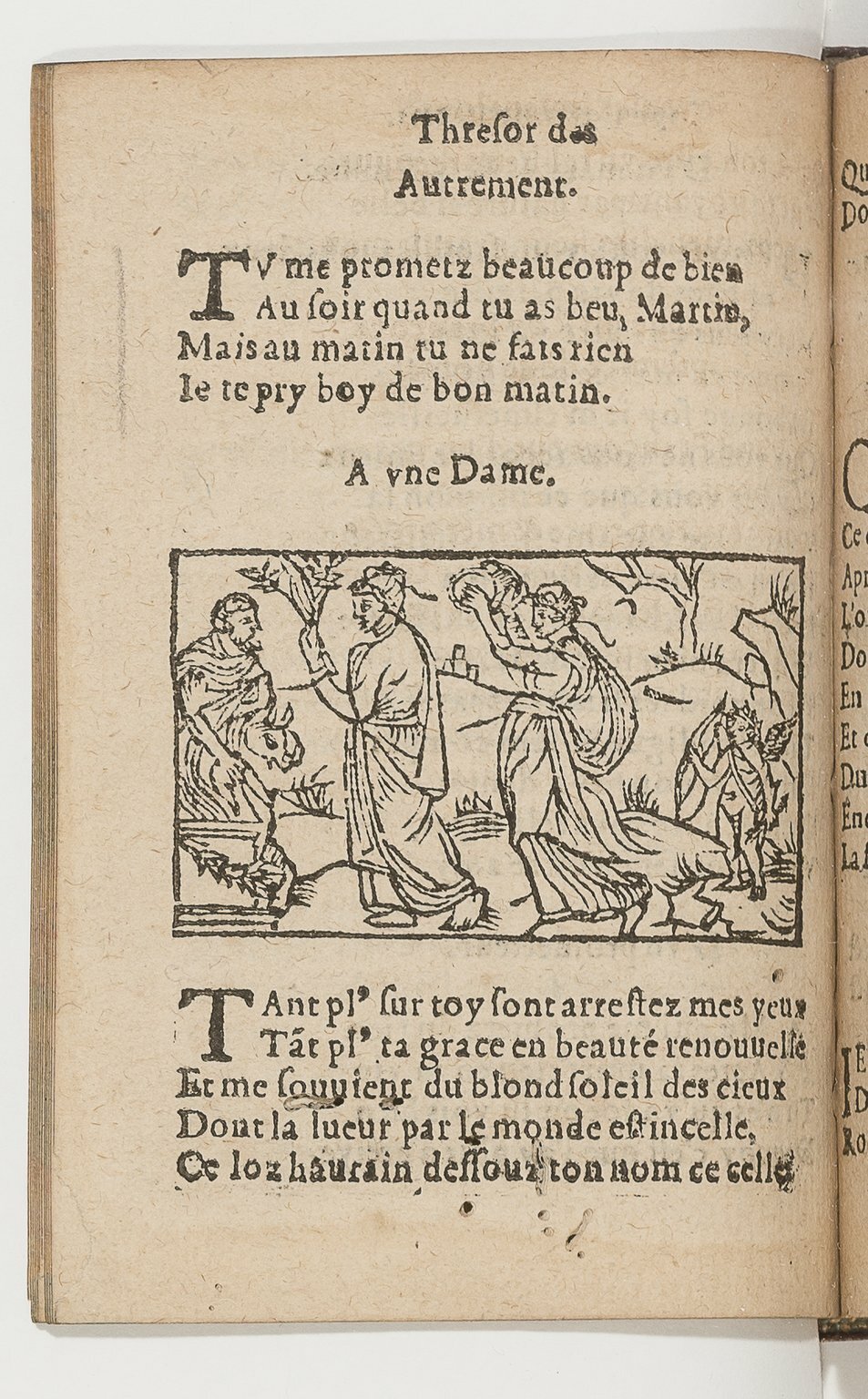 1568c. - Veuve Jean Bonfons - Trésor des joyeuses inventions du parangon de poésies - BnF Arsenal
