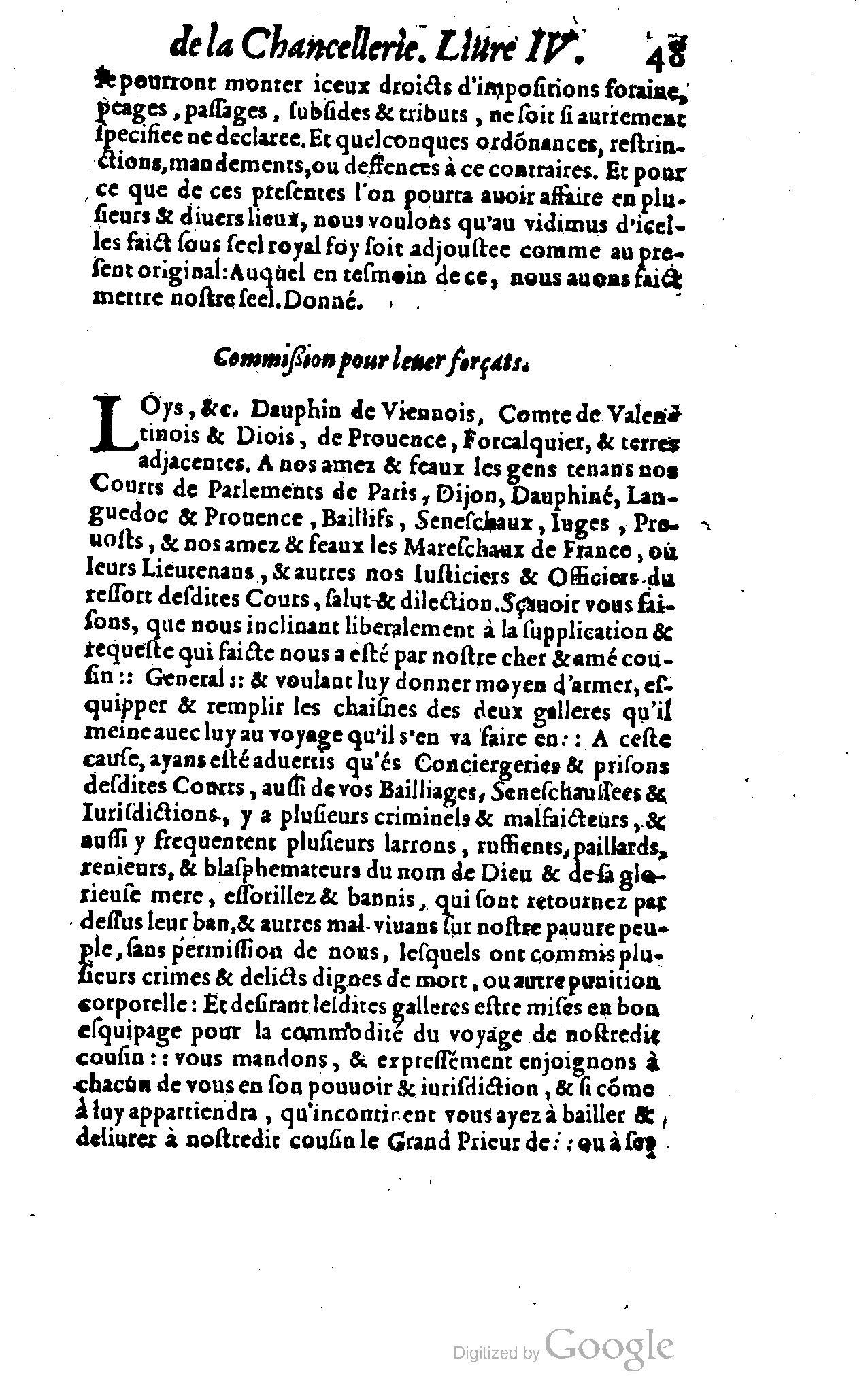 1614 - Jean Richer - Trésor du nouveau style et protocole de la chancellerie de France - BSB Munich