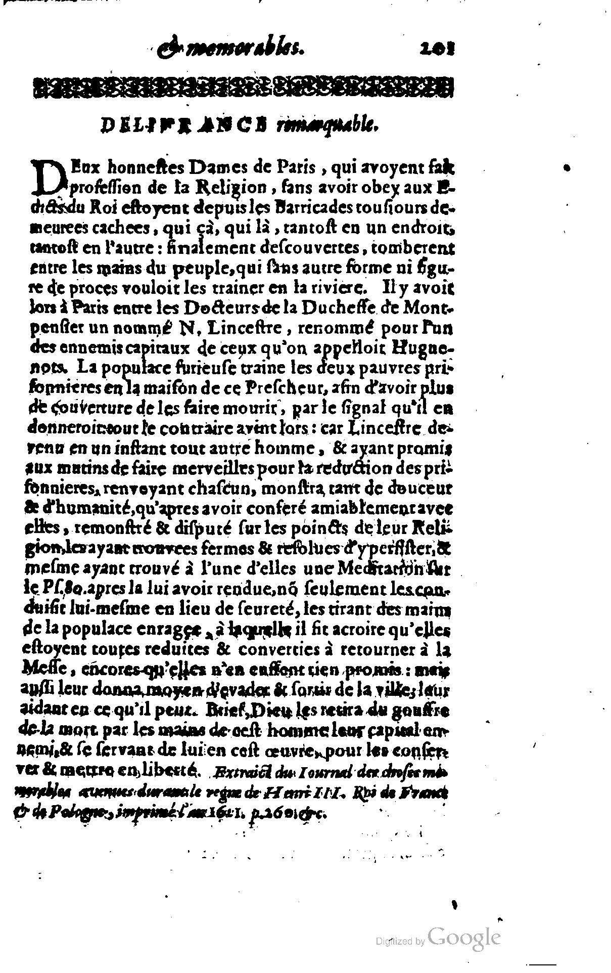 1628 - Jacques Crespin - Trésor d’histoires admirables et mémorables - BSB Munich