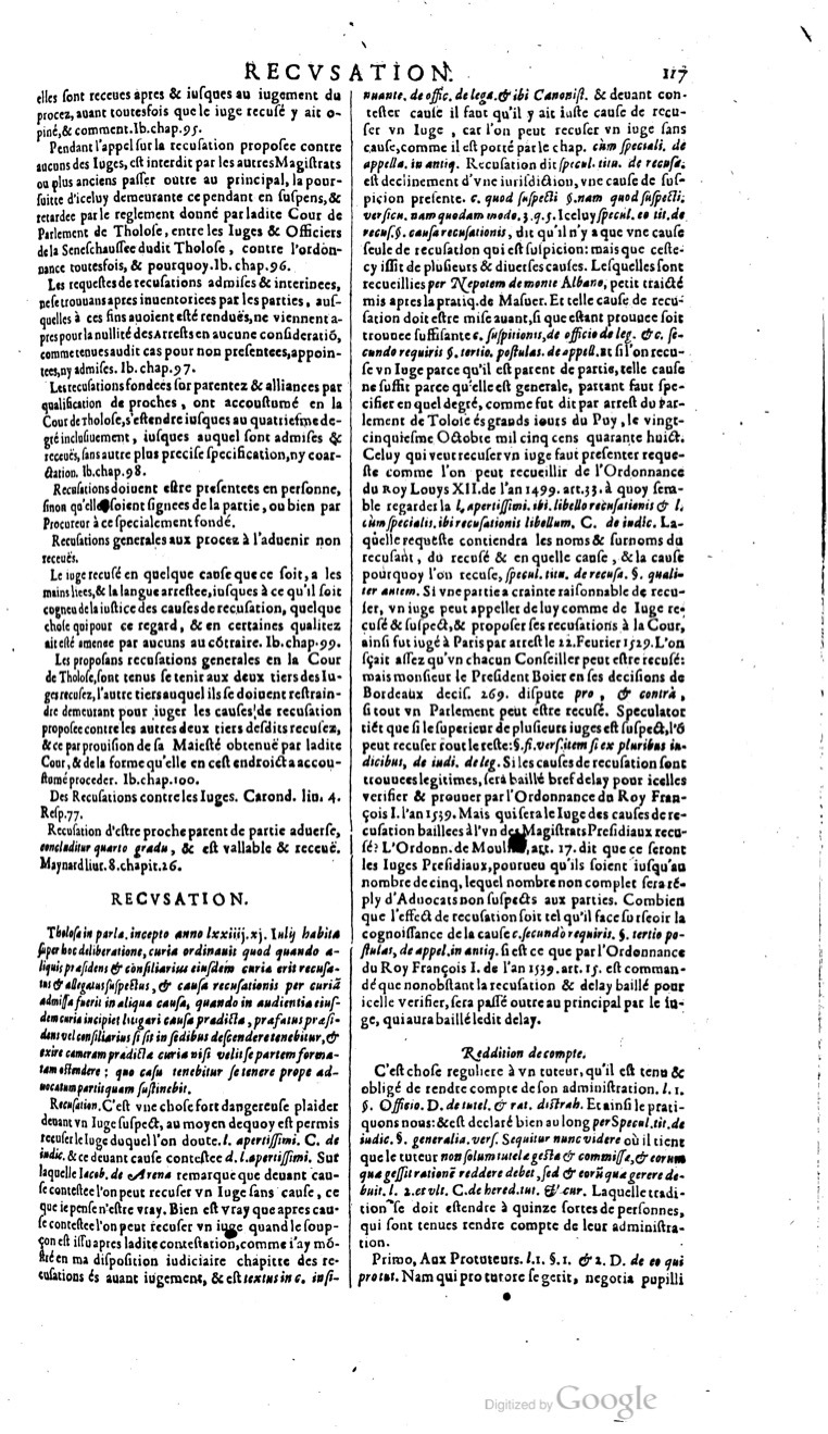 1629 - Veuve Nicolas Buon - Trésor du droit français (21754 T. 3) - BM Lyon