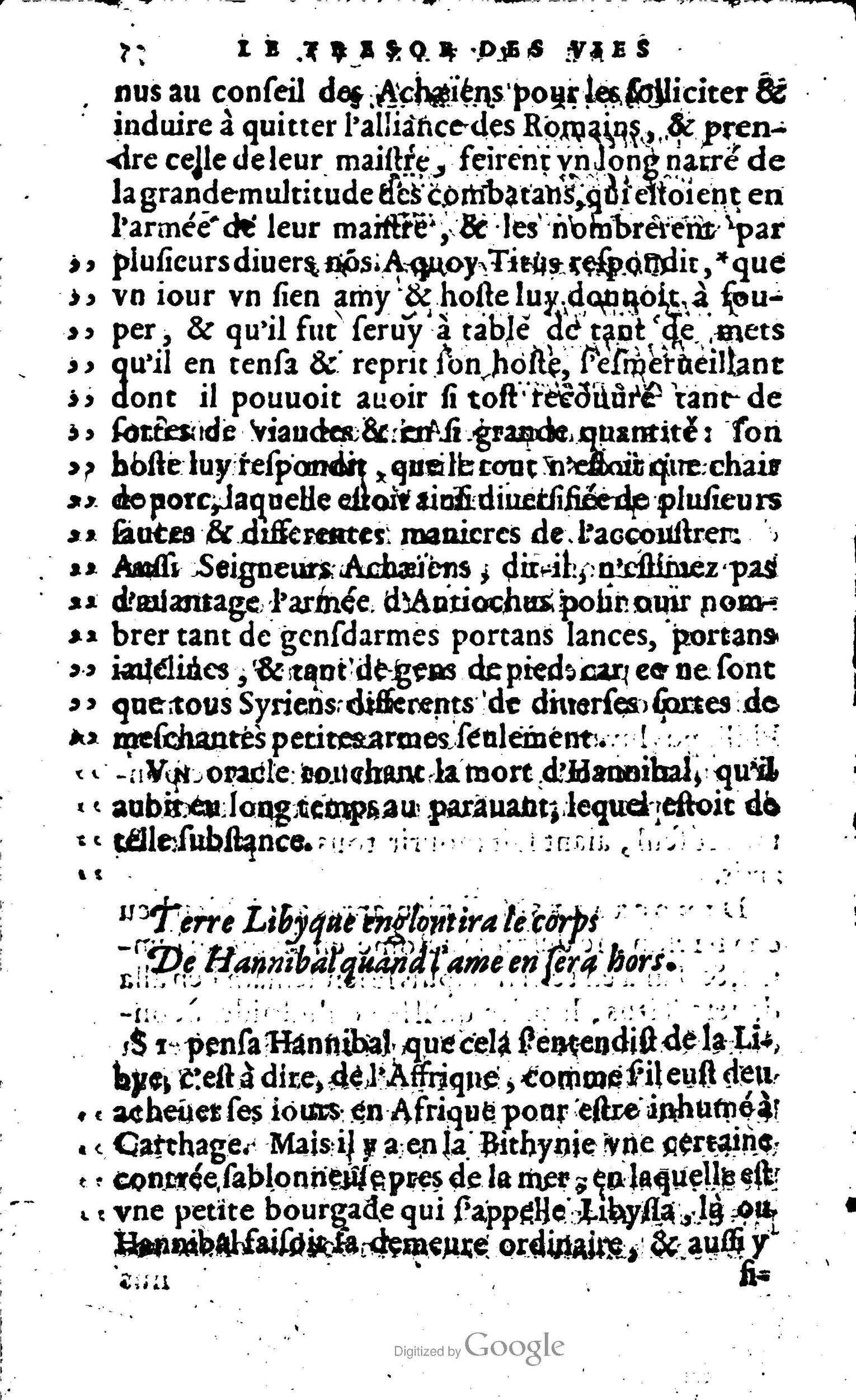 1568 - Willem Silvius - Trésor des vies de Plutarque - Anvers Plantin-Moretus
