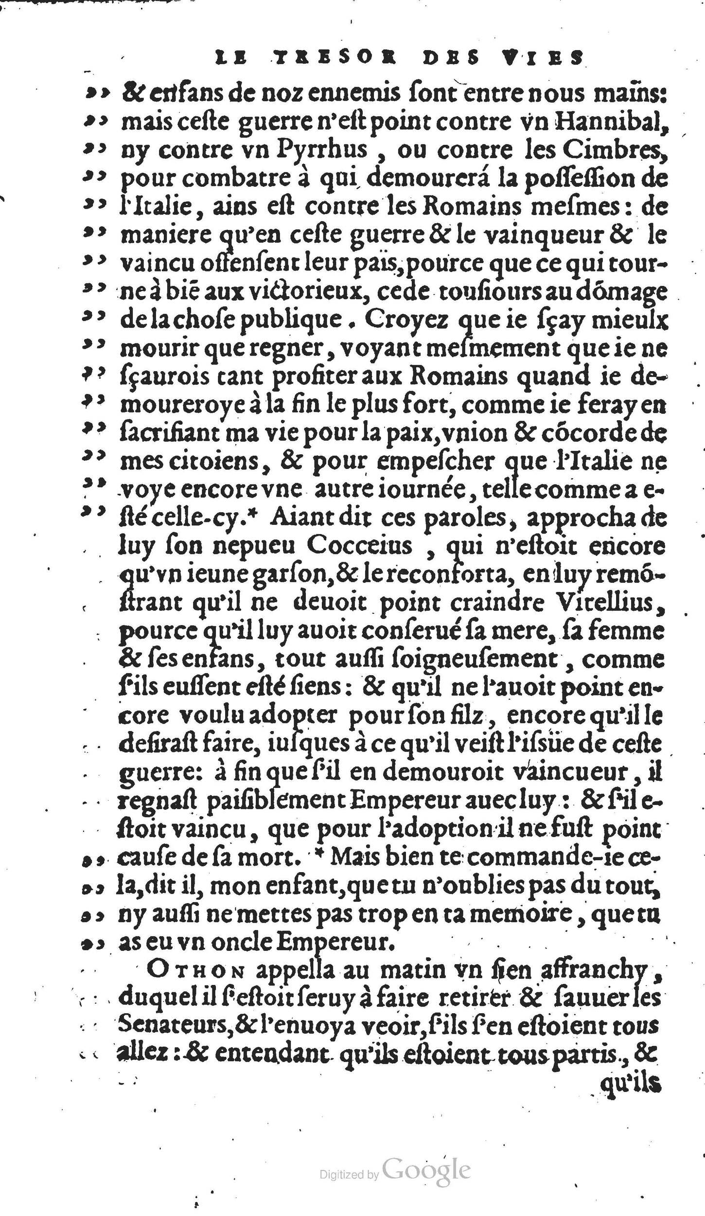 1567 - Willem Silvius - Trésor des vies de Plutarque - Anvers Musée Plantin-Moretus