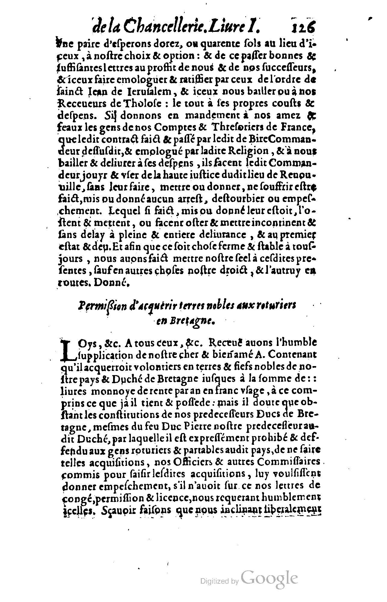 1614 - Jean Richer - Trésor du nouveau style et protocole de la chancellerie de France - BSB Munich