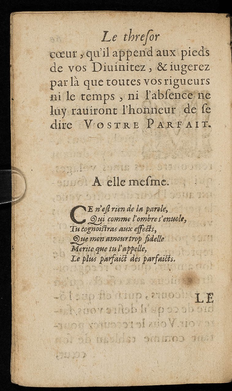 1597 - Thibaud Ancelin - Trésor d’amour - Stuttgart