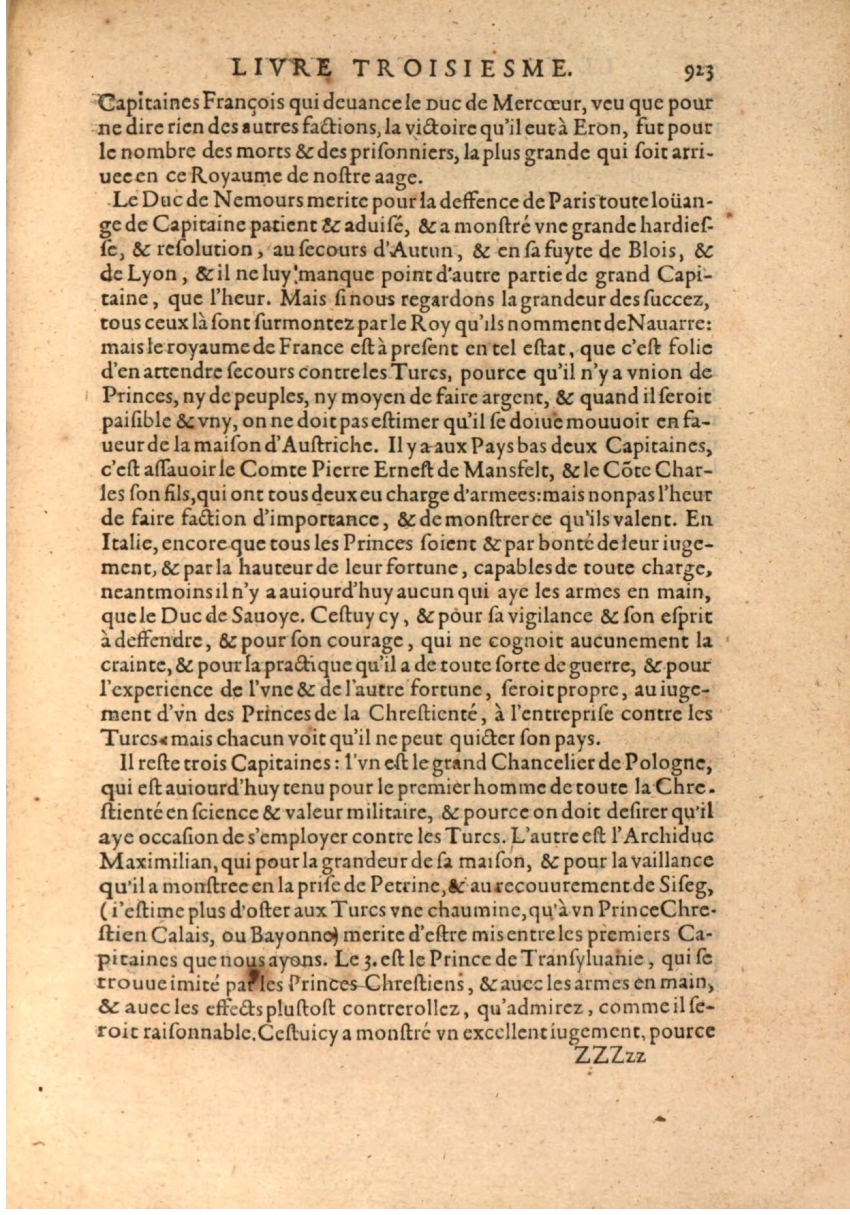 1608 - Nicolas Du Fossé - Trésor politique - BSB Munich
