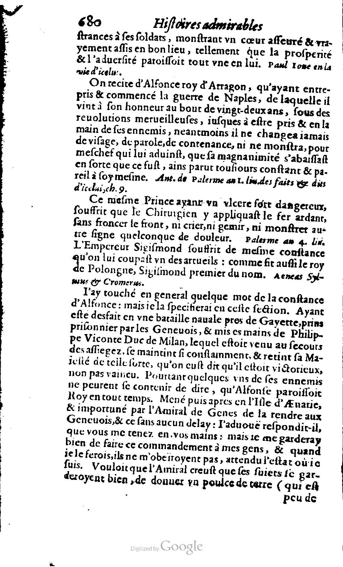 1620 - Samuel Crespin - Trésor d’histoires admirables et mémorables - BCU Lausanne 1620 - Samuel Crespin - Trésor d’histoires admirables et mémorables - BCU Lausanne
