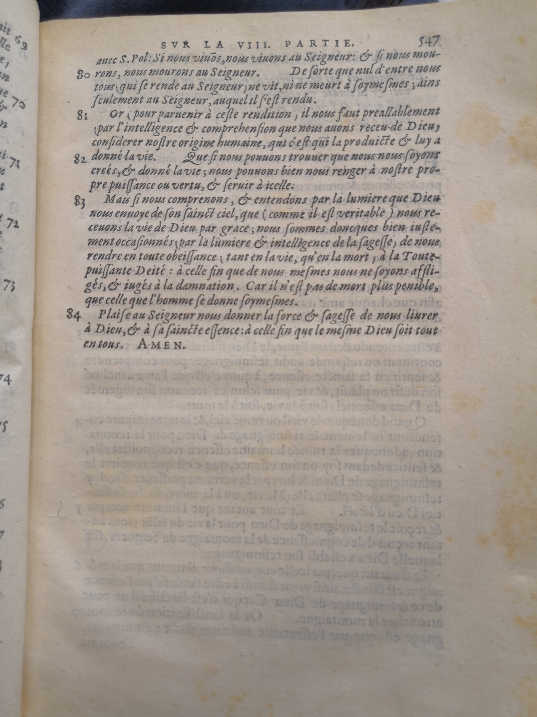 1581c. - Christophe Plantin - Le Livre des témoignages du Trésor caché au champ (Livres 2, 4, 6 et 7) - Anvers Musée Plantin Moretus