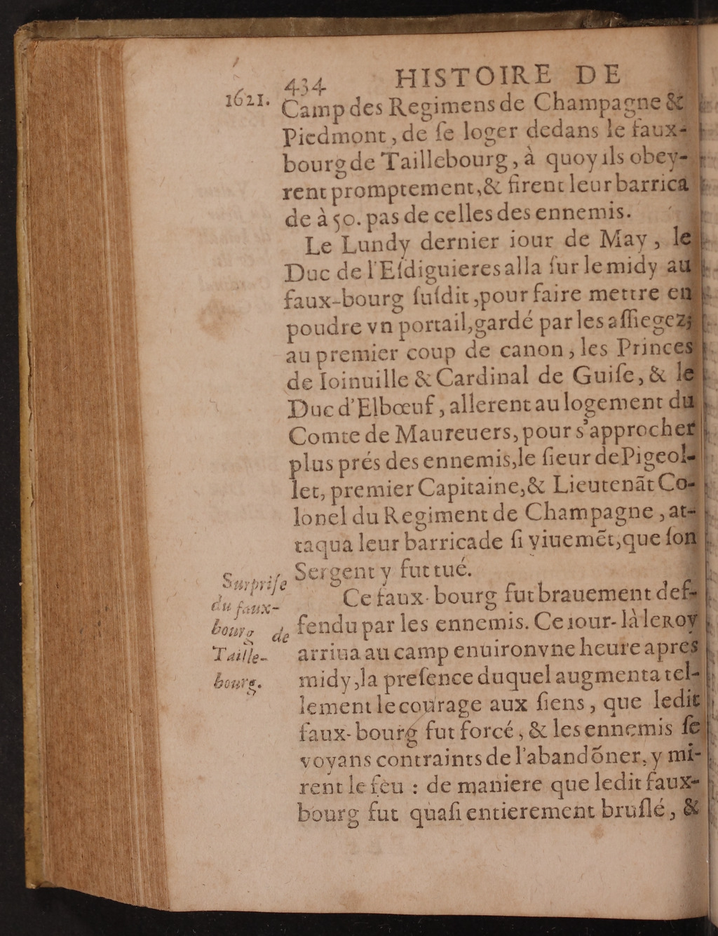 1626 - Joseph Bouillerot - Trésor de l’histoire générale de notre temps - BnF Arsenal
