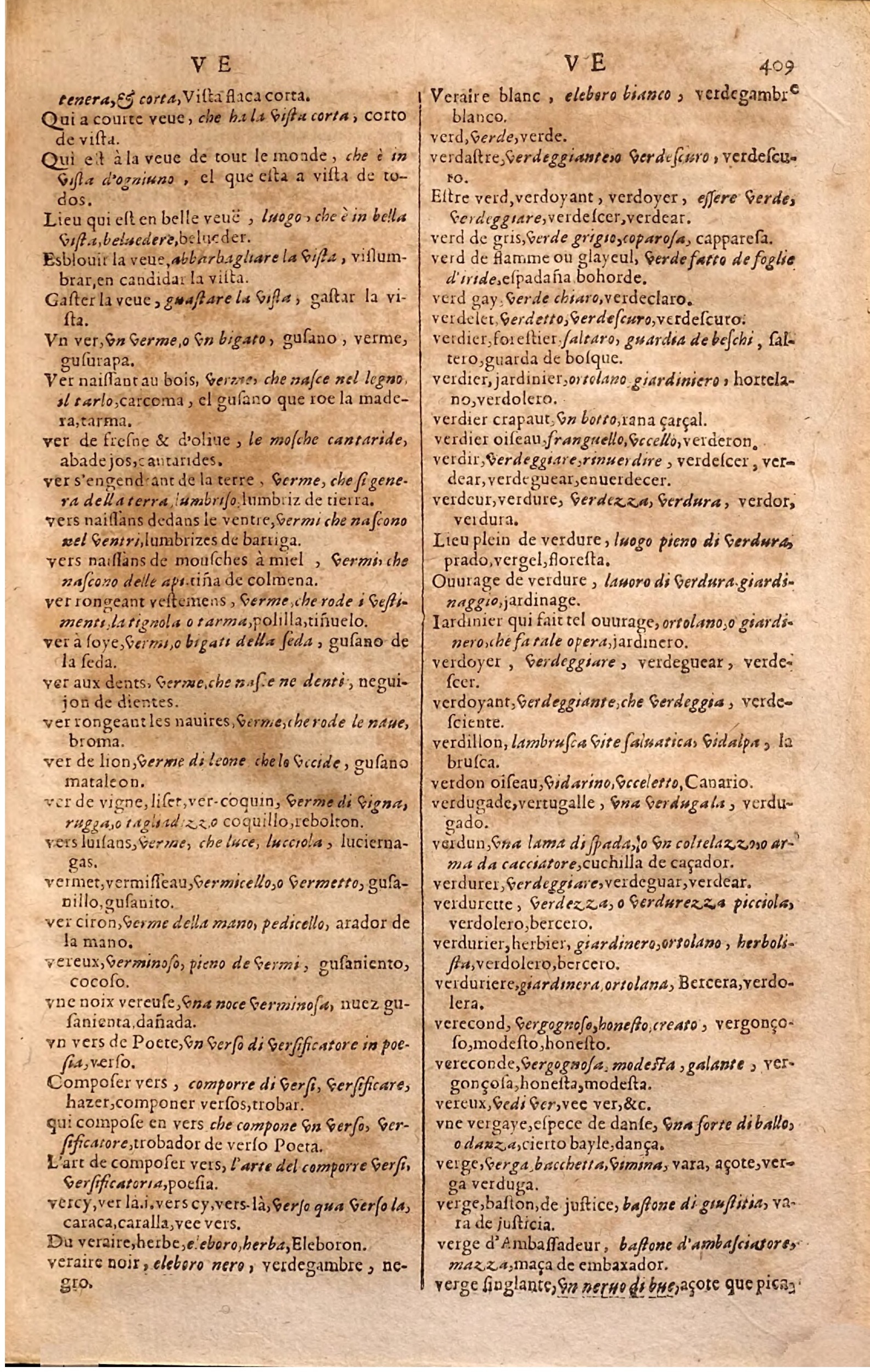 1627 - Jacques Crespin - Trésor des trois langues (Seconde partie) - Regensburg