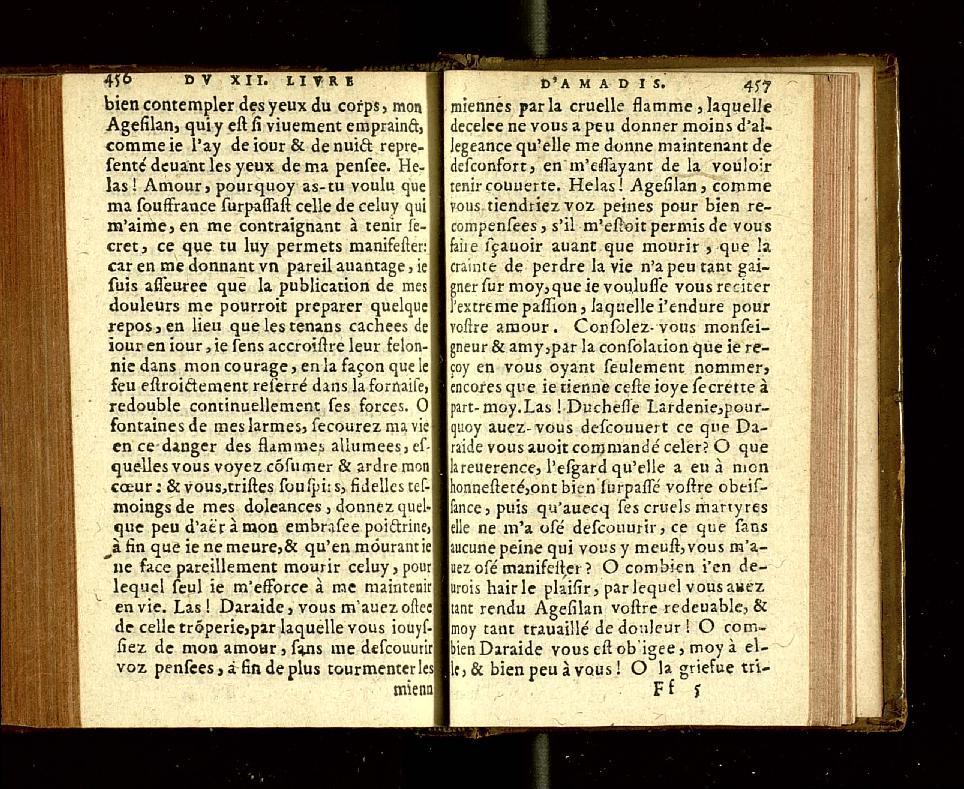 1571 - François Durelle et Benoît Rigaud - Trésor des Amadis - RAE Madrid 1571 - François Durelle et Benoît Rigaud - Trésor des Amadis - RAE Madrid