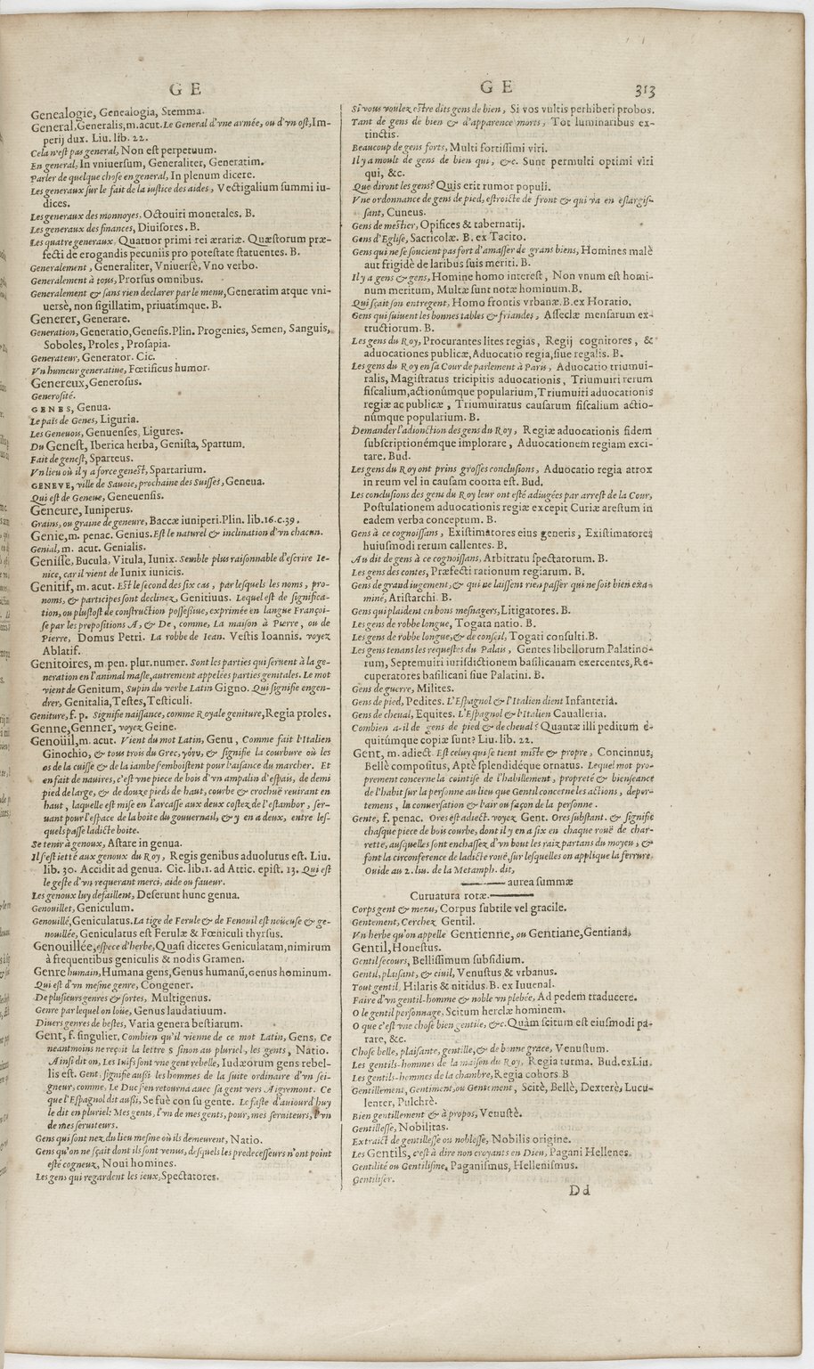 1606 - David Douceur - Trésor de la langue française - BnF
