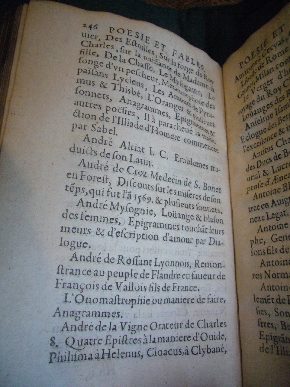 1602 - François Jacquin - Trésor des bons esprits français - BnF Arsenal