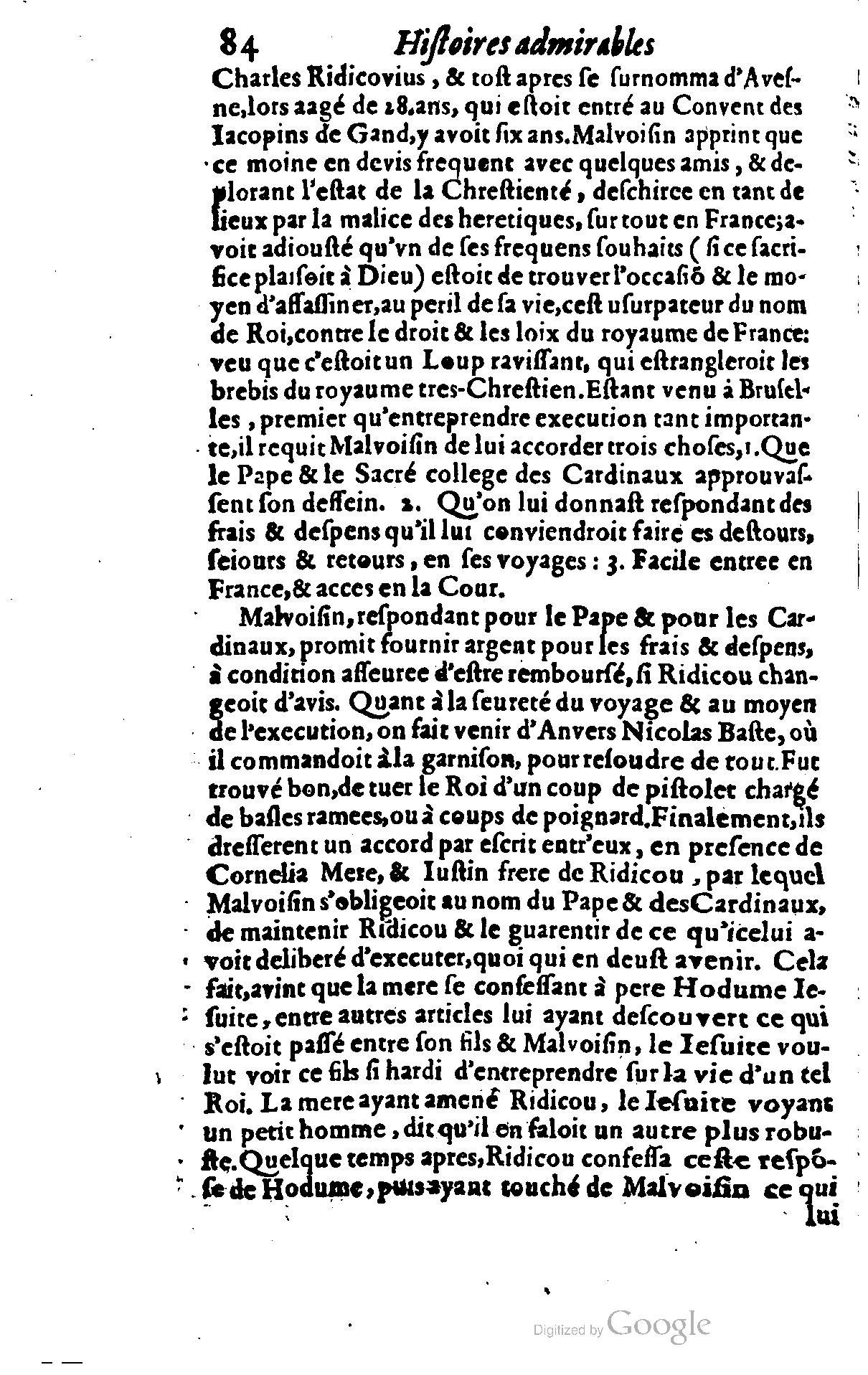 1628 - Jacques Crespin - Trésor d’histoires admirables et mémorables - BSB Munich