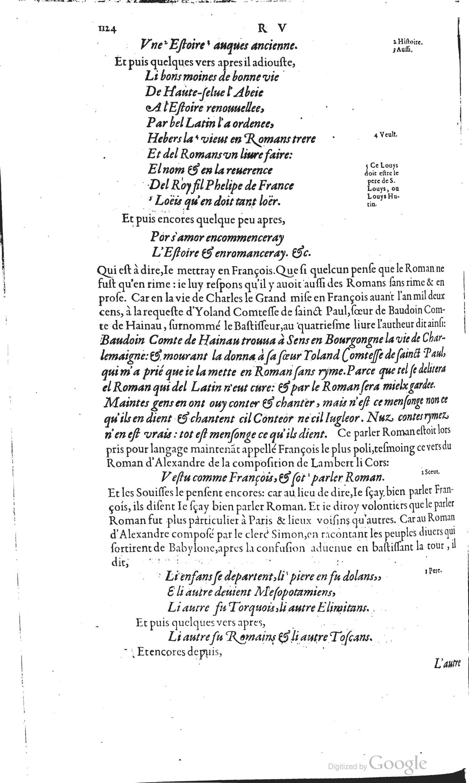 1585 - Barthélemy Honorat - Bibliothèques françaises - BSB Munich
