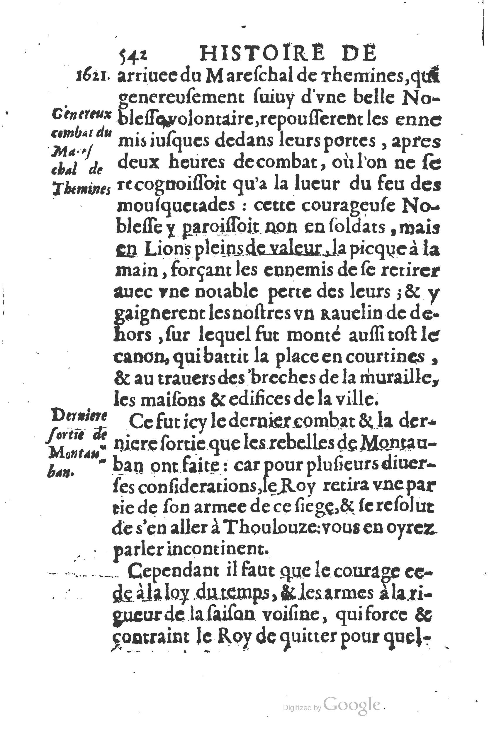 1626 - Joseph Bouillerot - Trésor de l’histoire générale de notre temps - BSB Munich