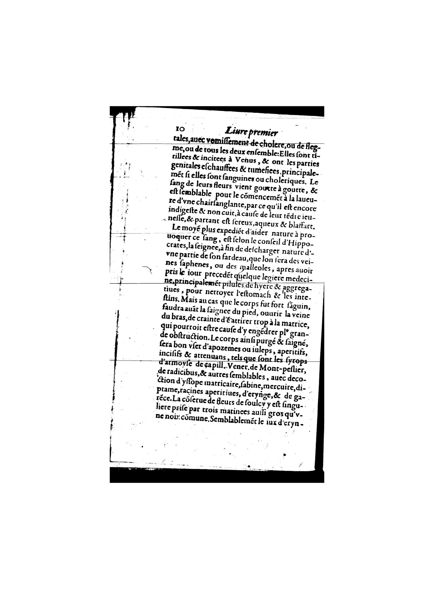 1587 - Jacques du Puis - Trésor des remèdes secrets pour les maladies des femmes - BnF