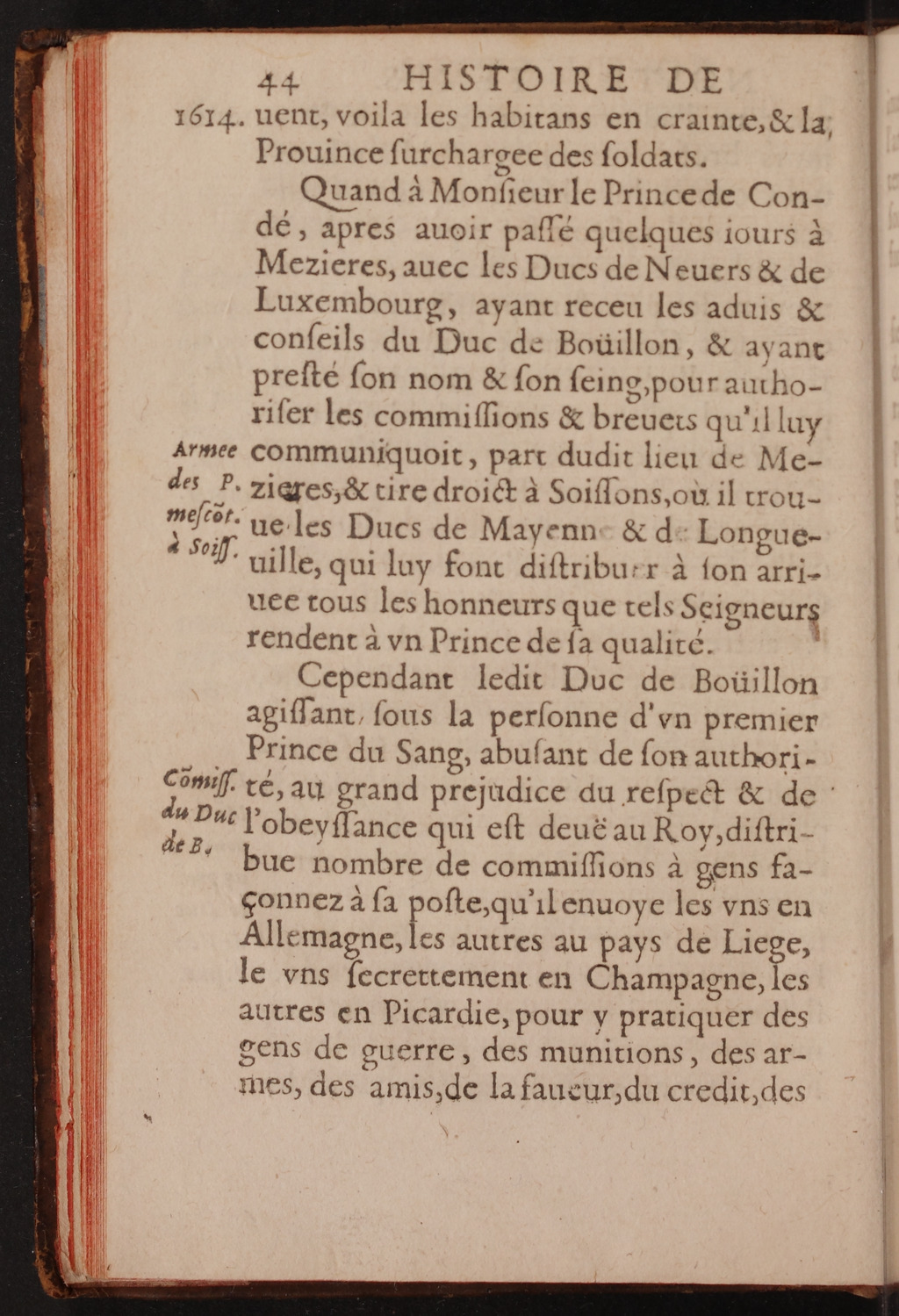 1624 - Joseph Bouillerot - Trésor de l’histoire générale de notre temps - BnF Arsenal 1624 - Joseph Bouillerot - Trésor de l’histoire générale de notre temps - BnF Arsenal