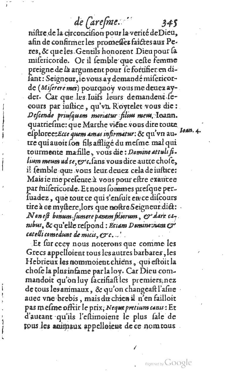 1607 - Nicolas Du Fossé - Trésor quadragésimal - T 01 - BM Lyon