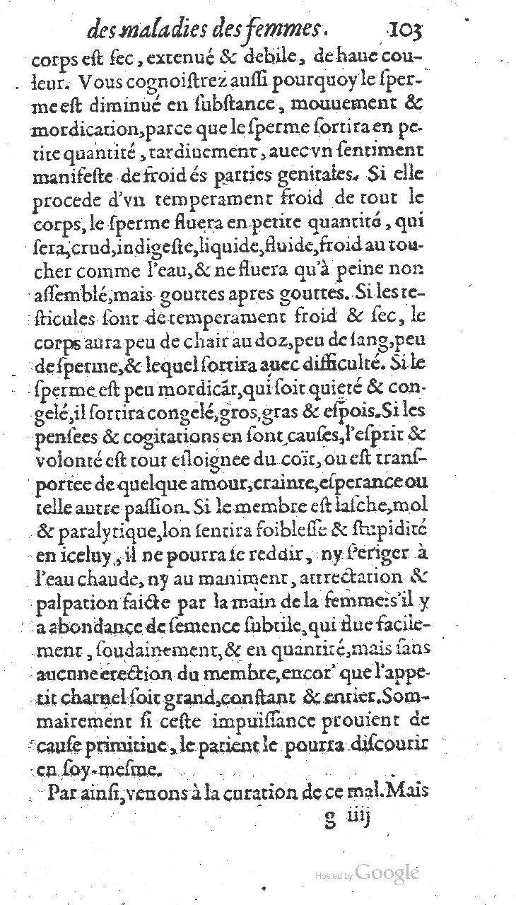 1585 - Jacques du Puis - Trésor des remèdes secrets pour les maladies des femmes - BnF