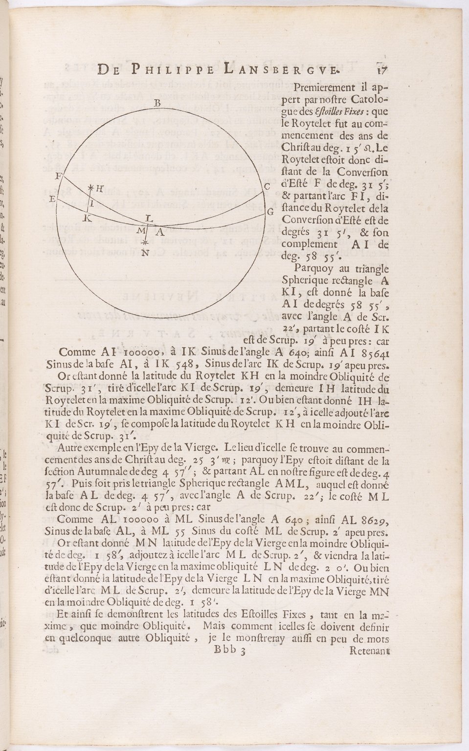1634 - Zacharie Roman - Les Tables perpétuelles - BnF Arsenal