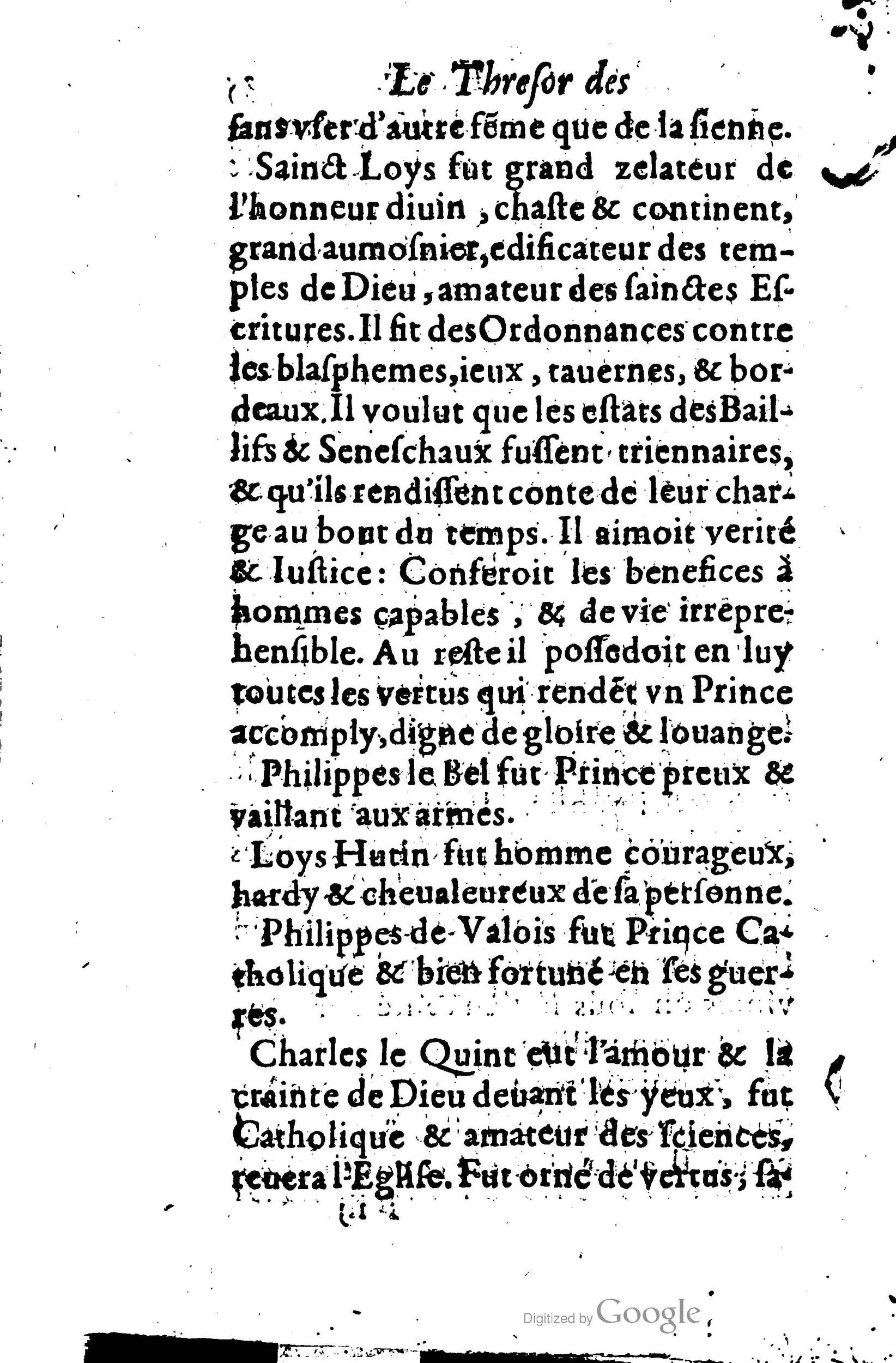 1619 - Jean Corrozet - Trésor des histoires de France - BSB Munich